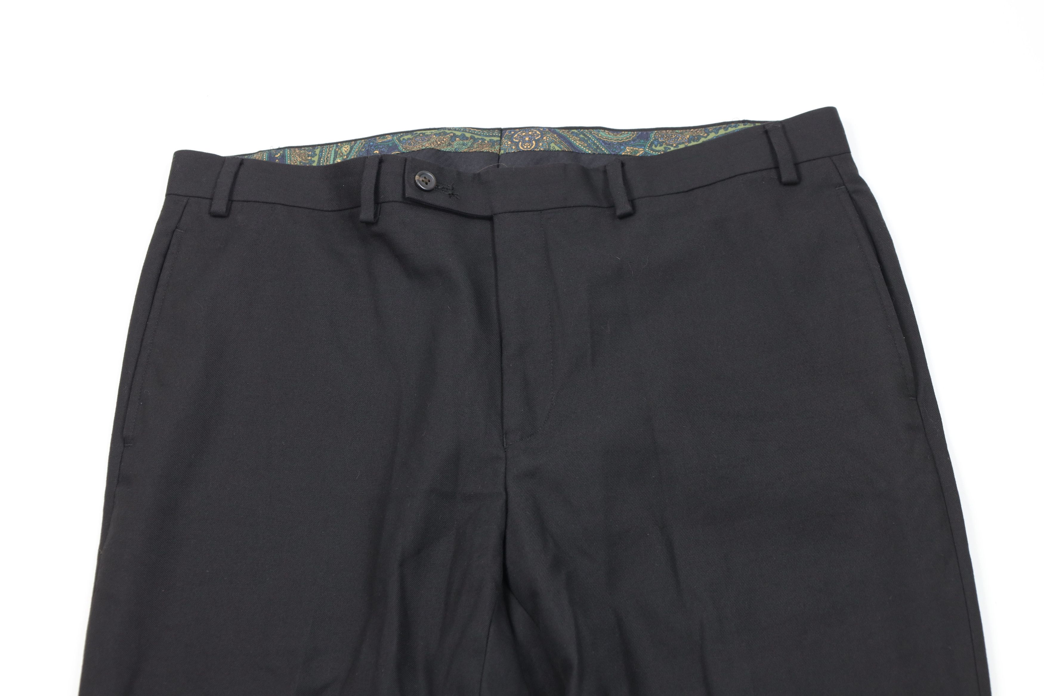 Ralph Lauren Vintage Ralph Lauren Rayon Straight Leg Chino Pants Black Size US 36 / EU 52 - 2 Thumbnail
