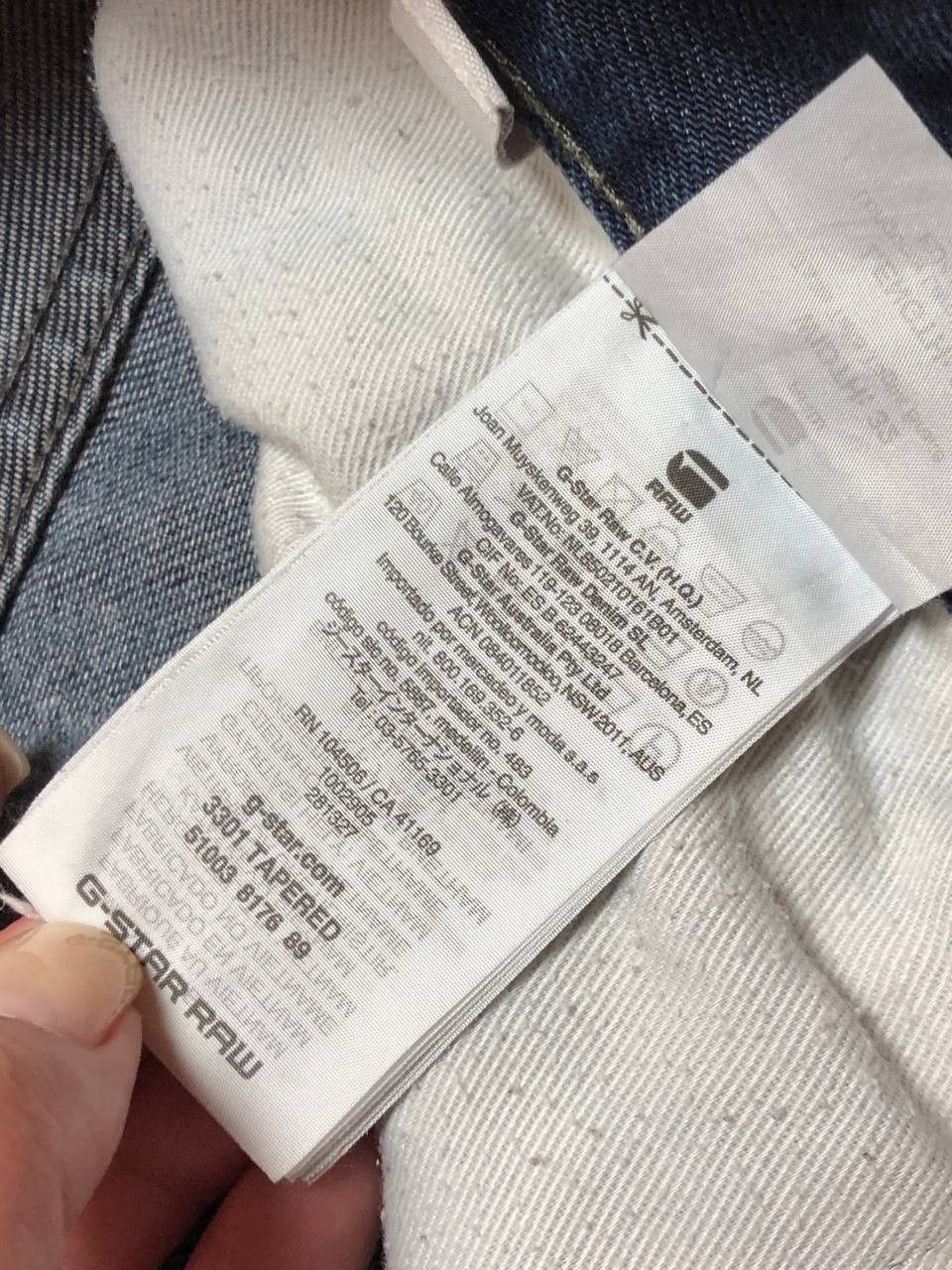 G-Star blue jeans G-Star Raw Y2K logo vintage size 32 streetwear Size US 32 / EU 48 - 3 Thumbnail