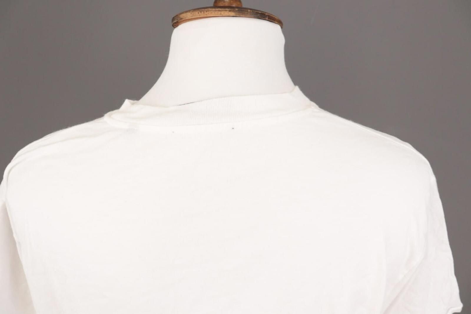 The Kooples The Kooples Paris White Printed Summer T-Shirt Size XL Size US XL / EU 56 / 4 - 9 Thumbnail