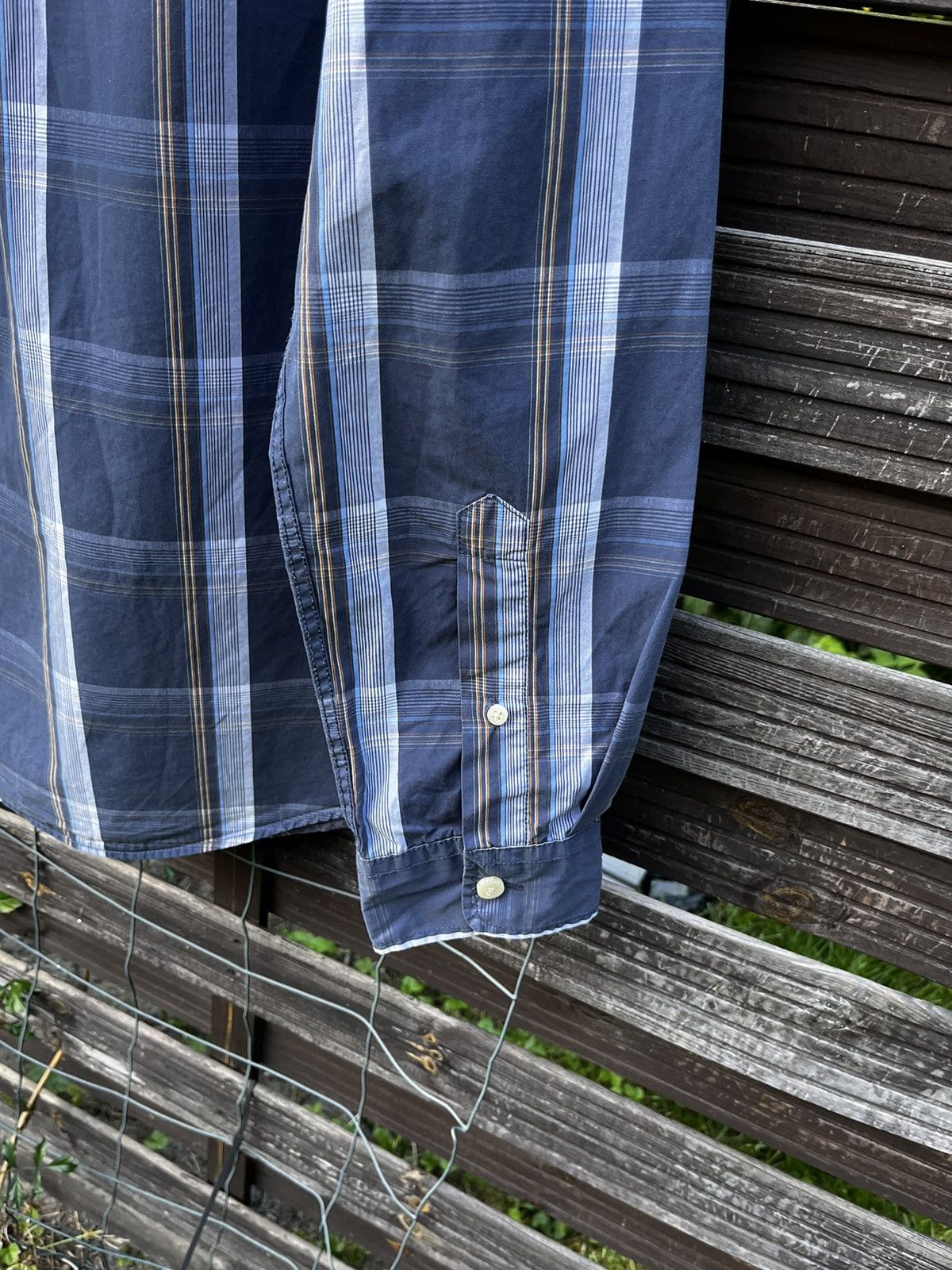 Designer × Nigel Cabourn ⬆️ NIGEL CABOURN UTILITY LONG SLEEVE SHIRT Size US XL / EU 56 / 4 - 11 Thumbnail
