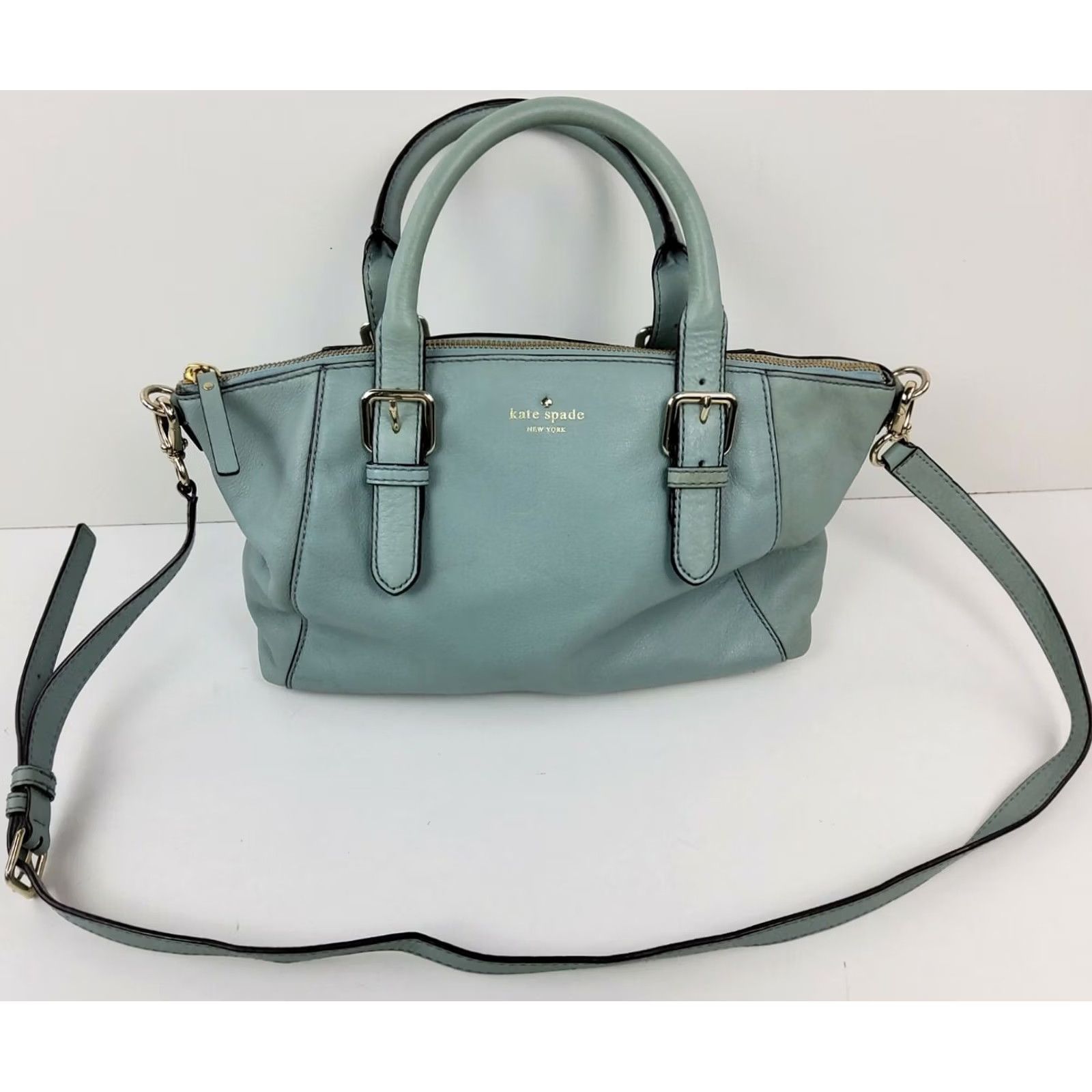 Brighton kate spade Brighton Park Small Sloan Satchel Crossbody Handbag Lt Blue Bag Size M / US 6-8 / IT 42-44 - 2 Thumbnail