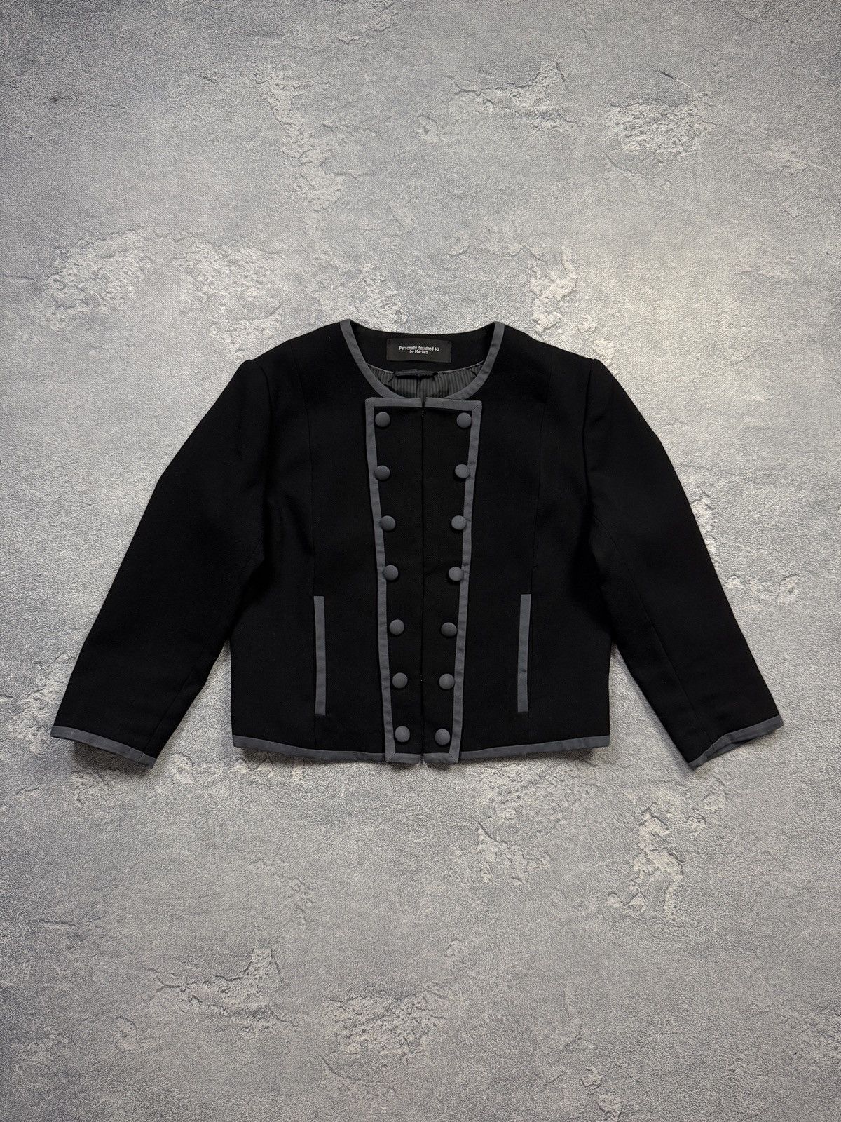 If Six Was Nine Vintage Y2K Napoleon Style Blazer Jacket Size M / US 6-8 / IT 42-44 - 1 Thumbnail