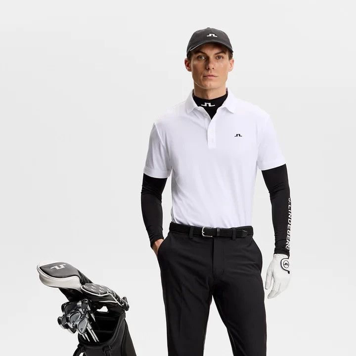 J.Lindeberg J.Lindeberg Bridge Short Sleeve Golf Polo Shirt Size US XL / EU 56 / 4 - 12 Thumbnail