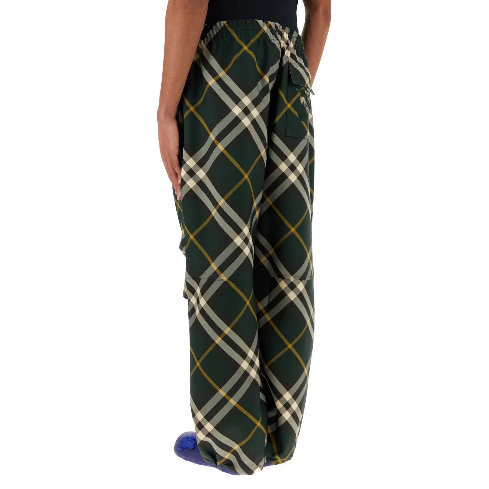 Burberry BURBERRY Embroidered Polyester Pants New & Authentic (Men's Size US 30 / EU 46 - 4 Thumbnail