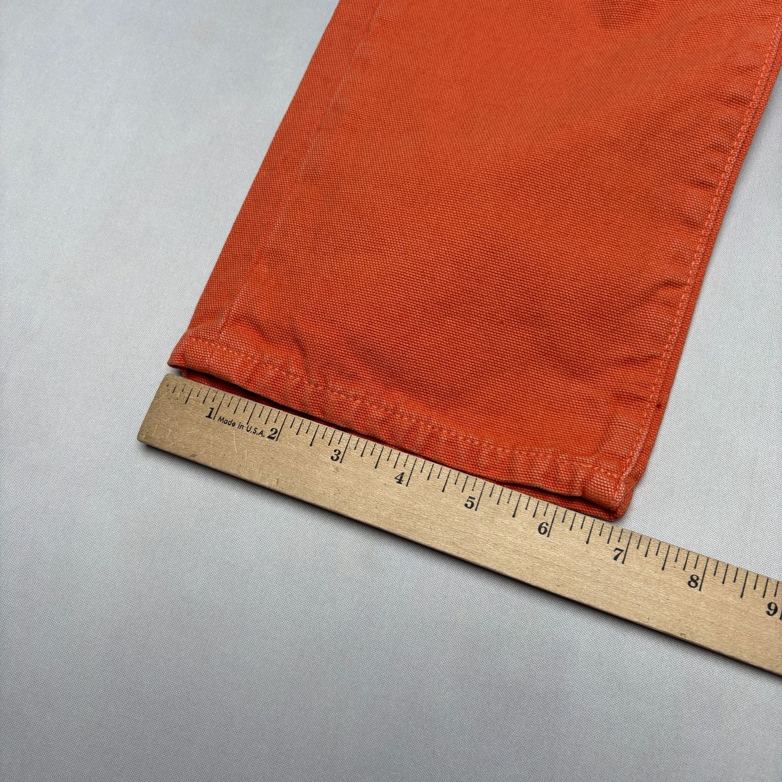 Sid Mashburn $185 Sid Mashburn Slim Straight Jeans 31x32 Canvas 5 Pocket Size US 31 - 7 Thumbnail