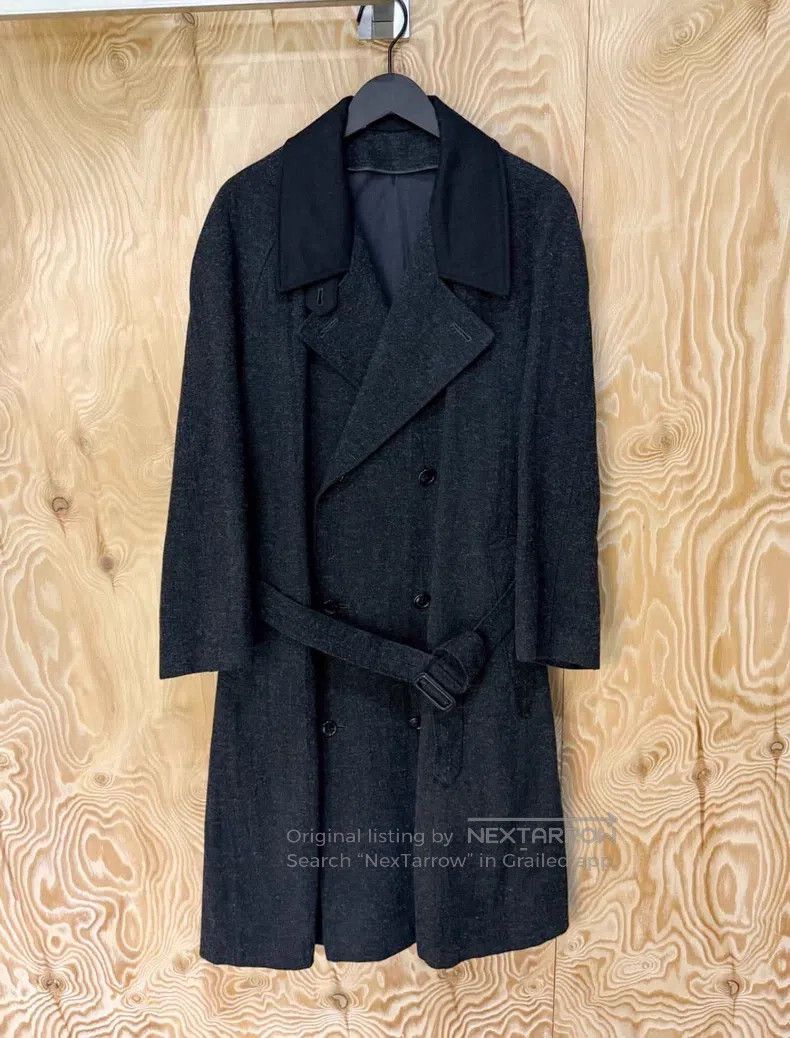 Yohji Yamamoto Yohji Yamamoto Wool Coat Size US S / EU 44-46 / 1 - 1 Thumbnail