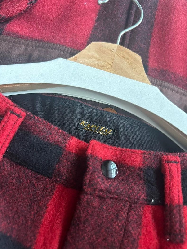 Freewheelers Red Checkered Vest and Shorts Set-2506 Size US M / EU 48-50 / 2 - 4 Thumbnail