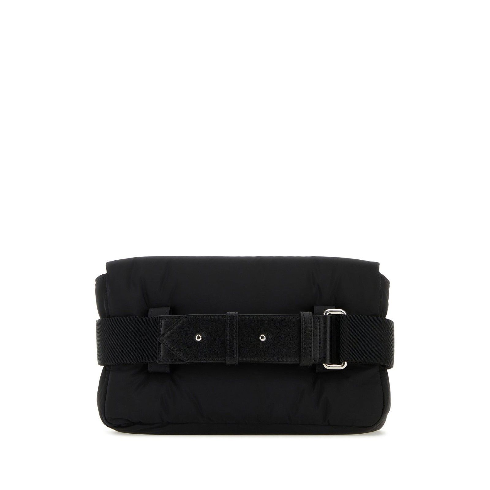 Alexander McQueen ALEXANDER MCQUEEN The Puffy Knuckle Ring Black Nylon Shoulde Size ONE SIZE - 3 Thumbnail