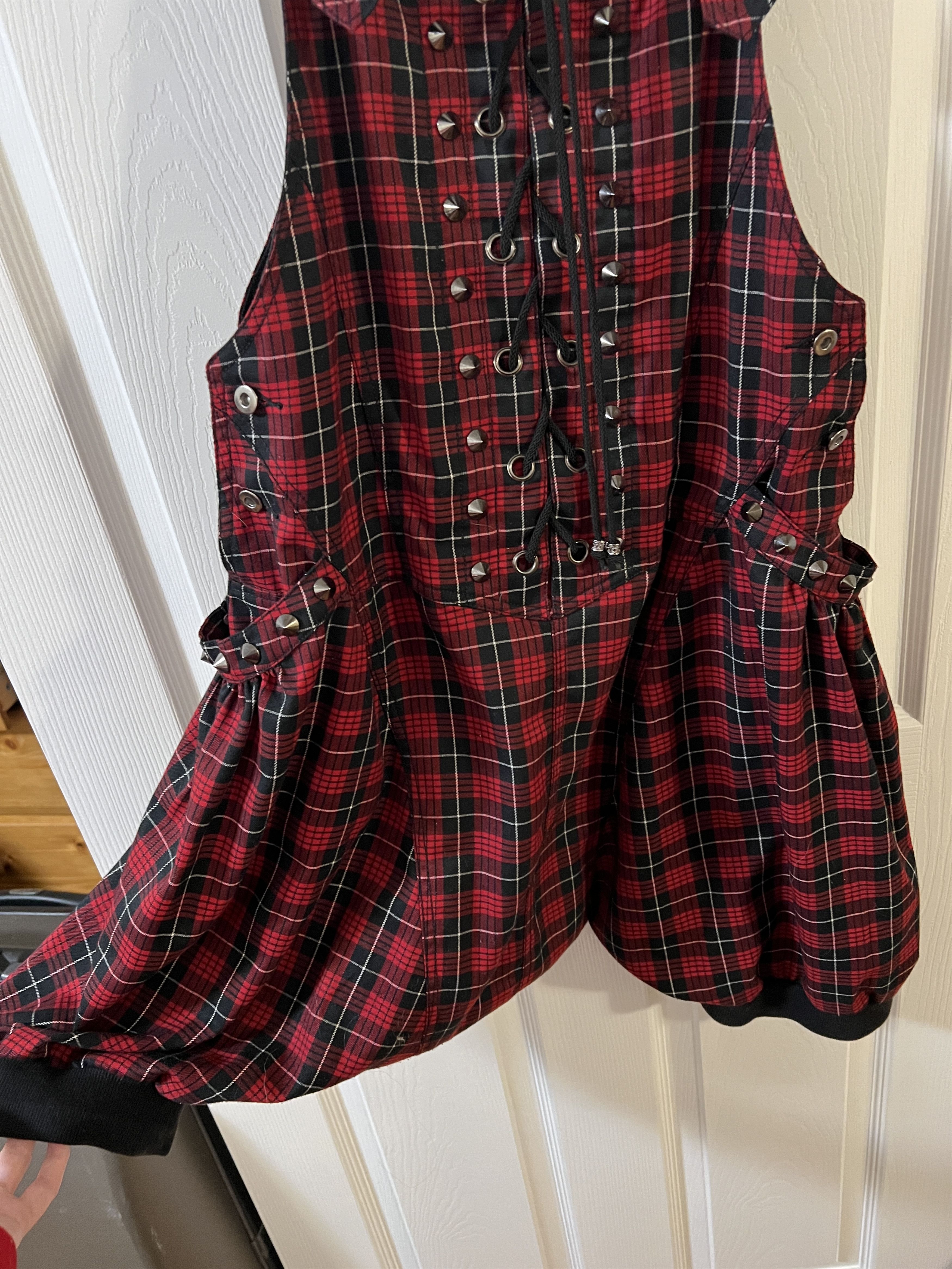 Japanese Brand Y2K Japanese Brand Algoniquins Sarouel Overall Shorts Size 35" - 4 Thumbnail
