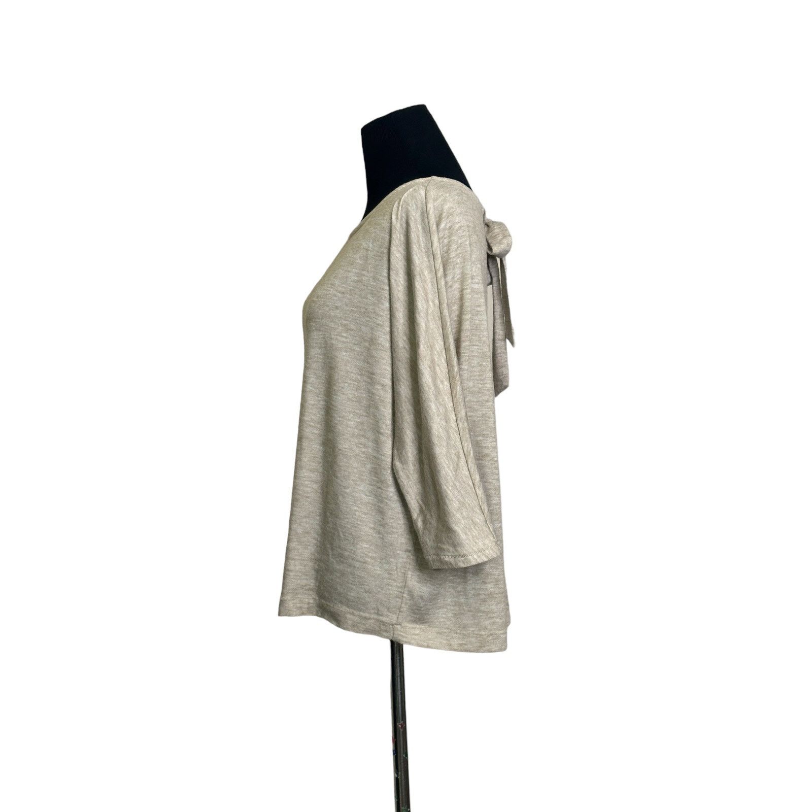 Loft Loft oatmeal 3/4 dolman sleeves top size M Size M / US 6-8 / IT 42-44 - 8 Thumbnail