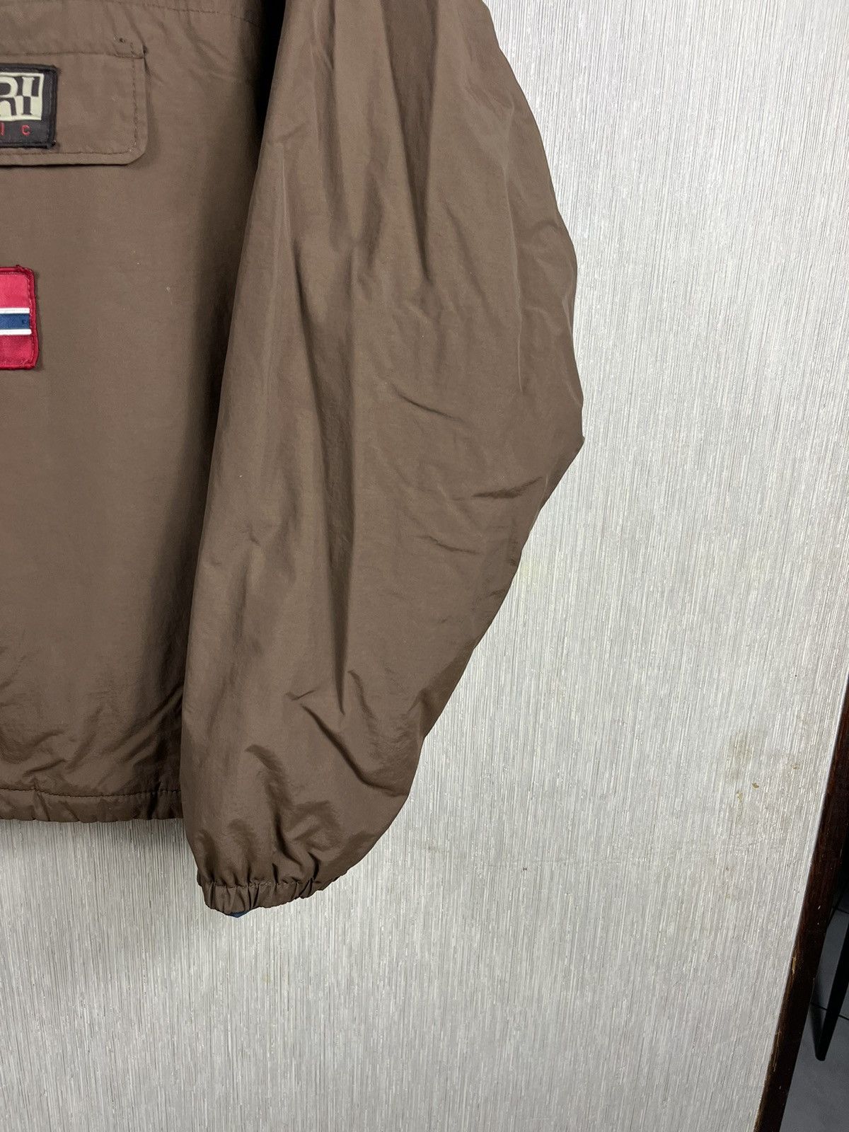 Napapijri × Vintage Vintage Napapijri skidoo anorak fleece halfzip hoodie jacket Size US M / EU 48-50 / 2 - 6 Thumbnail