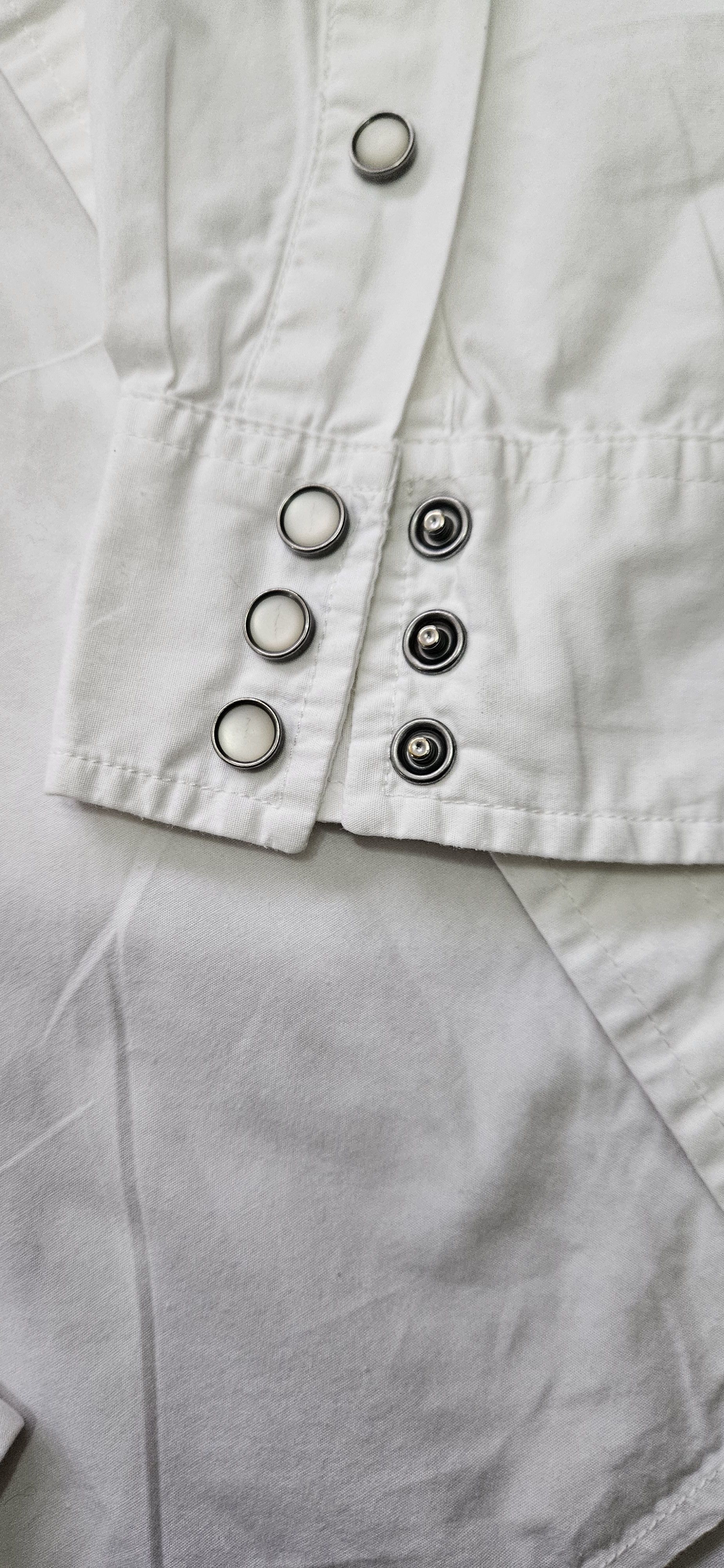 Denim & Supply Ralph Lauren Denim & Supply Ralph Lauren Shirt Mens G/L White Pearl Snap Size US L / EU 52-54 / 3 - 10 Thumbnail