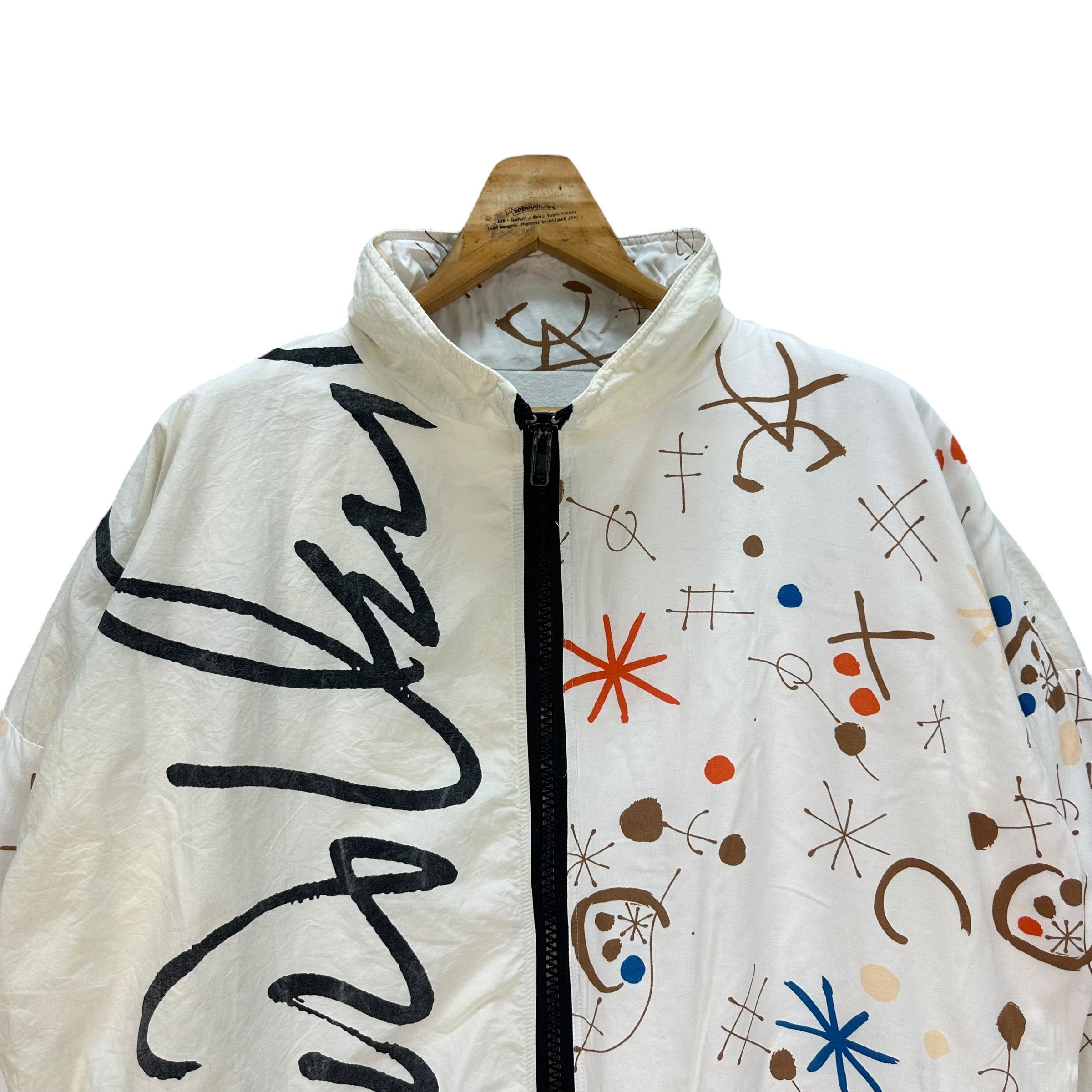 Vintage VINTAGE AMERICAN ARTWORK GRAPHIC LIGHT JACKET #8815-028 Size US L / EU 52-54 / 3 - 2 Thumbnail