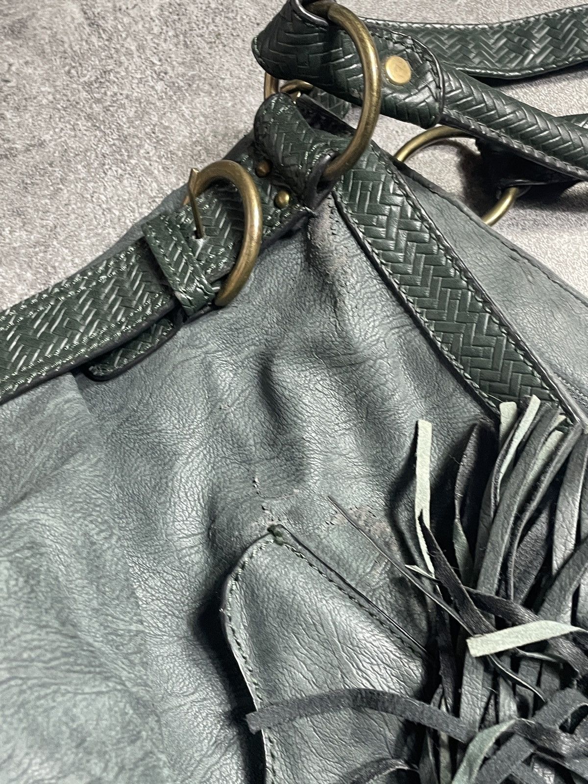 Vintage 🔥RARE🔥Vintage Y2K Leather Bag Rare Size ONE SIZE - 9 Thumbnail