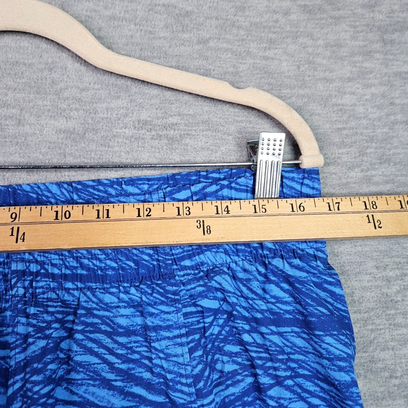 Vintage Rabbit Shorts Size L Blue Women's Running Performance Athletic Size 36" / US 14 / IT 50 - 5 Thumbnail