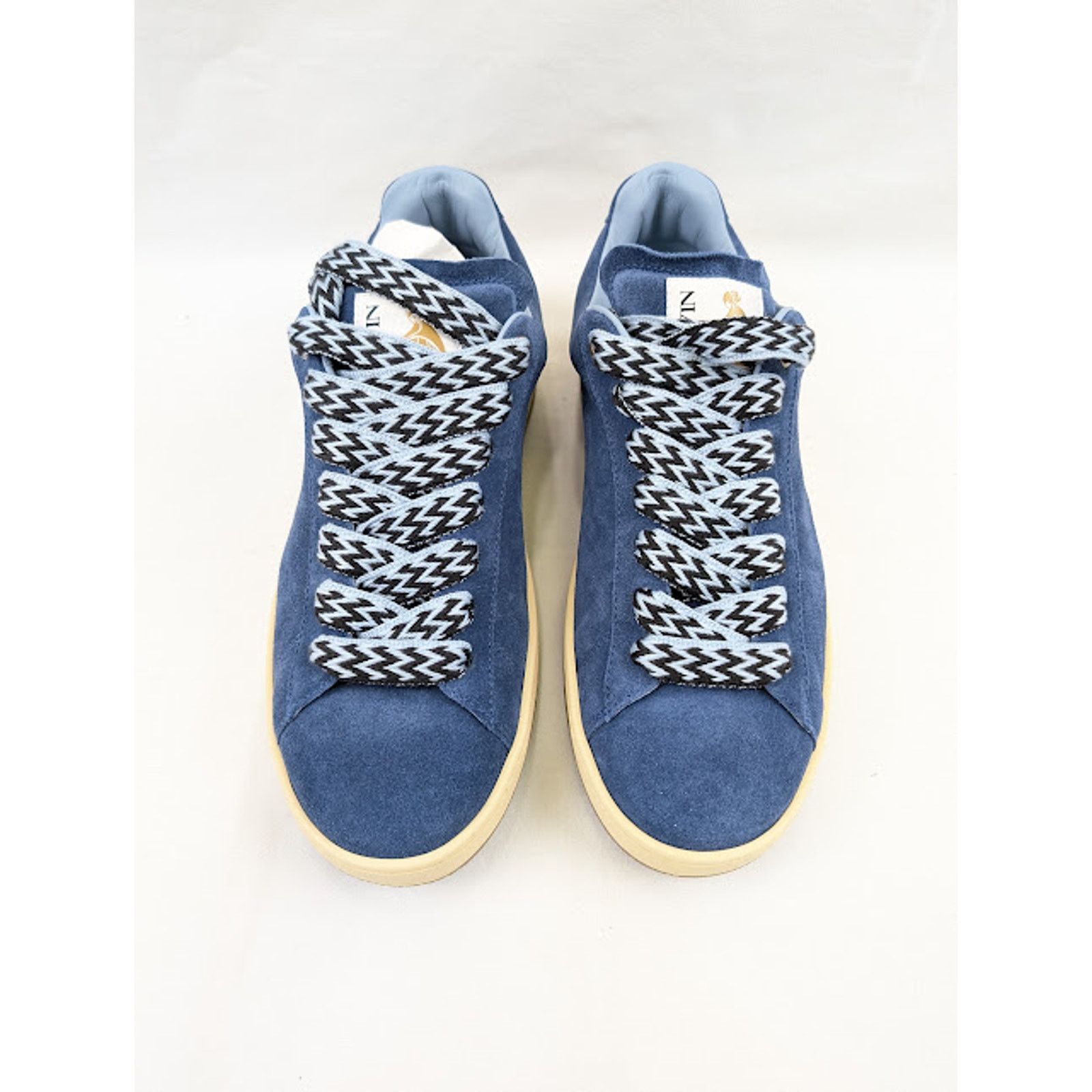 Lanvin o1rshd1 Curb Lite Low-Top Sneakers in Cornflower Size US 11 / EU 44 - 14 Thumbnail