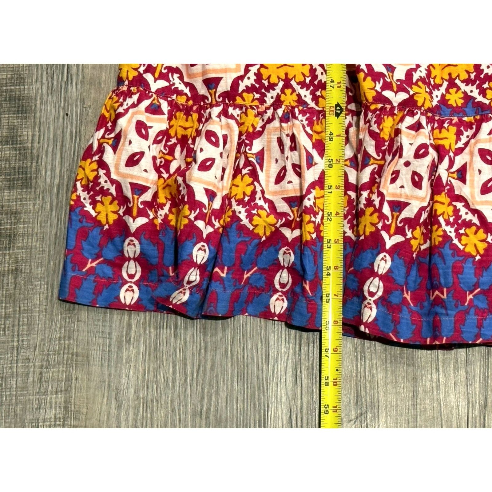 Anthropologie NWT Anthropologie Maeve The Cassandra Maxi Dress Plus Size 2X Maxi Dress Floral Multicolor Flutter Sleeve Bohemian 2XL Womens Shirts? Size XXL / US 16-18 / IT 52-54 - 6 Thumbnail
