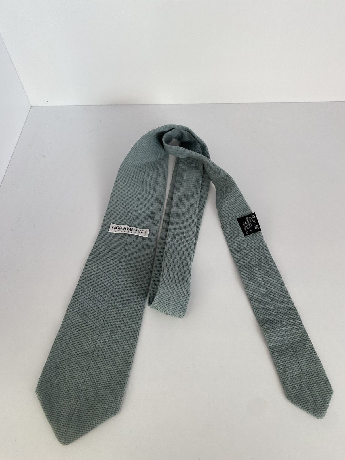 Giorgio Armani Vintage Giorgio Armani Tie Size ONE SIZE - 5 Thumbnail