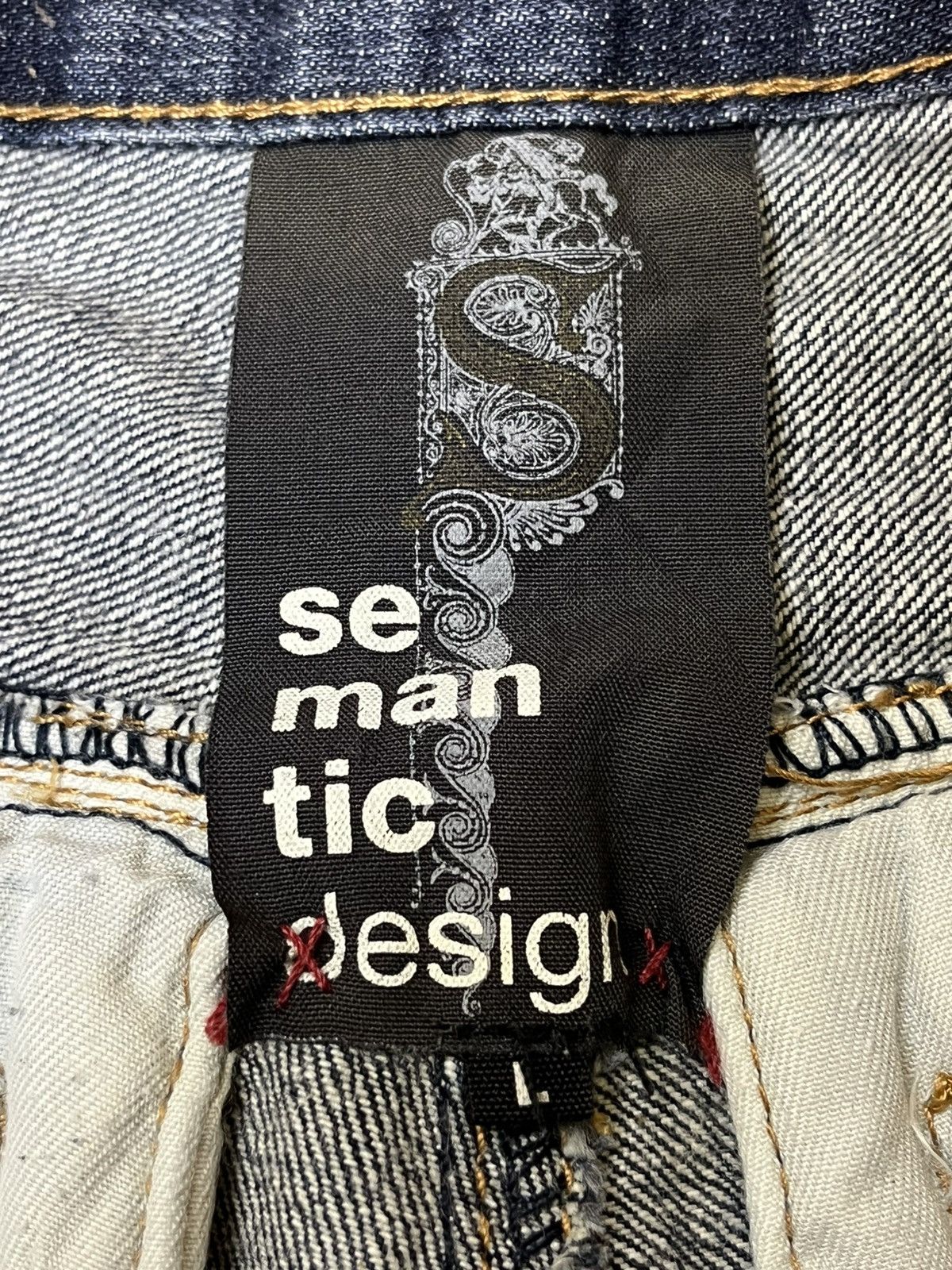semanticdesign sick🔥Japanese SEMANTIC DESIGN multipocket flared jeans Size US 34 / EU 50 - 21 Thumbnail