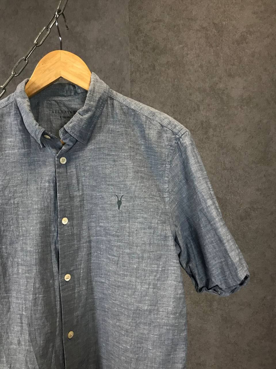 Allsaints × Designer Allsaints designer logo shirt Size US XS / EU 42 / 0 - 2 Thumbnail