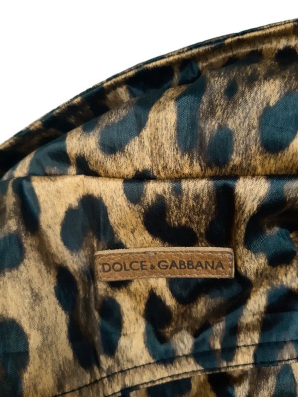 Dolce & Gabbana Dolce Gabbana Leopard Print Padded Bomber Jacket, Mid-2000s Size US S / EU 44-46 / 1 - 3 Thumbnail