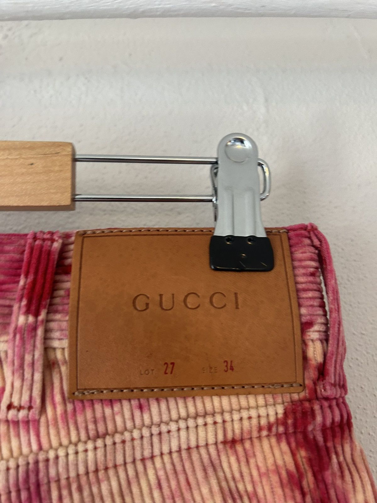 Gucci FW17 Gucci Tie Dye Corduroy Pants Size US 34 / EU 50 - 9 Thumbnail