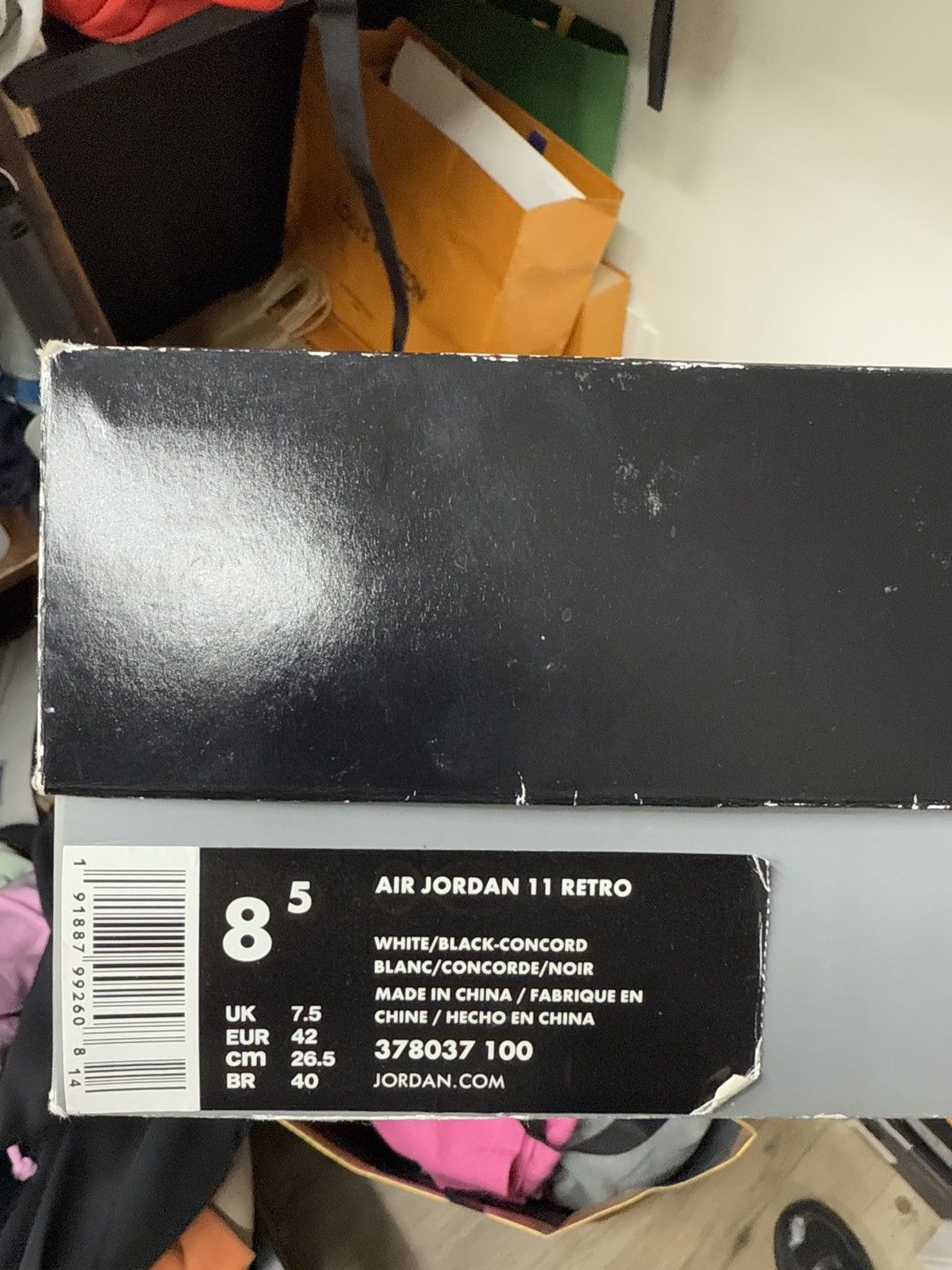 Jordan Brand Air Jordan Concord 11s Size US 8.5 / EU 41-42 - 14 Thumbnail
