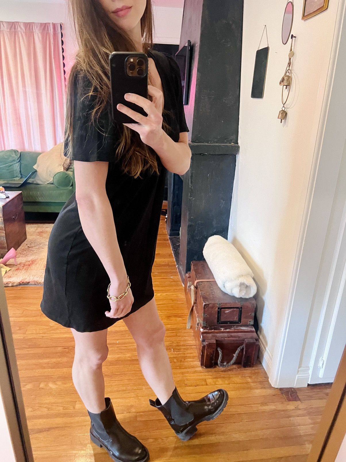 Nation LTD Nation LTD black dress Size M / US 6-8 / IT 42-44 - 2 Thumbnail