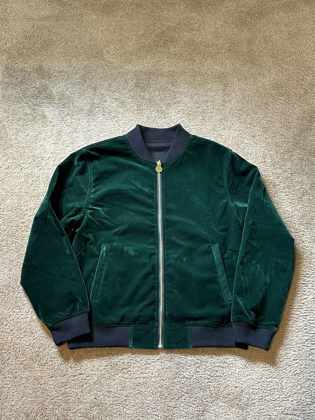 Other Timeless Piece Custom Reversible Bomber Jacket Green Size US M / EU 48-50 / 2 - 1 Thumbnail