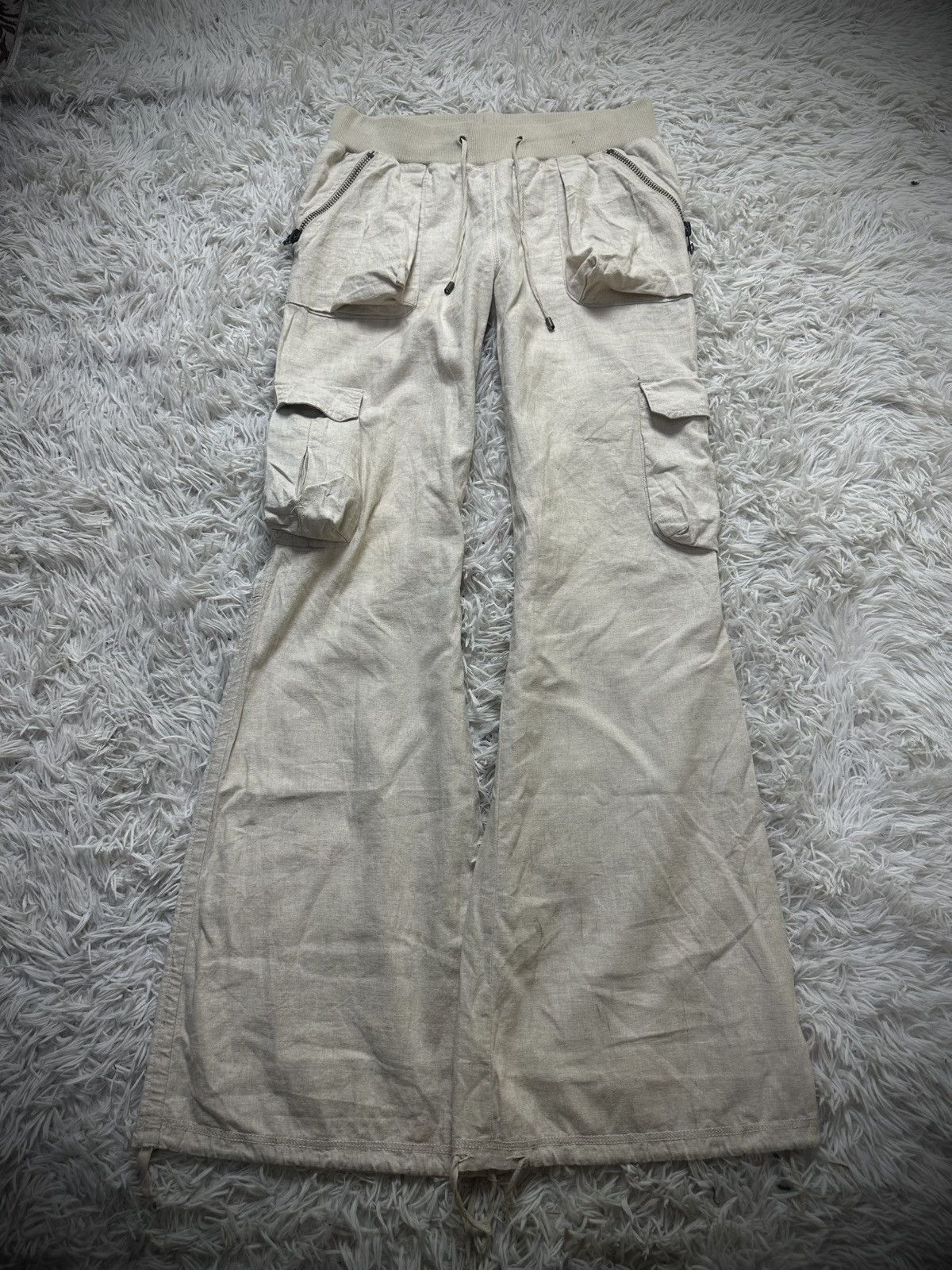 GOA 2000s GOA Cargo Parachute Flare Pants | Grailed