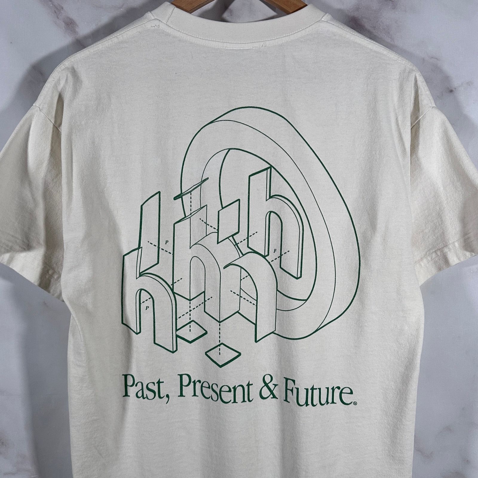 HIDDEN Hidden NY White 3-D Graphic Tee Size US S / EU 44-46 / 1 - 2 Thumbnail