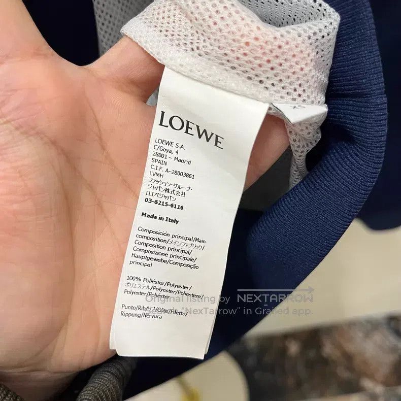 Loewe Loewe FW23 letter print zippered hooded long-sleeve sweate Size XS / US 0-2 / IT 36-38 - 7 Thumbnail