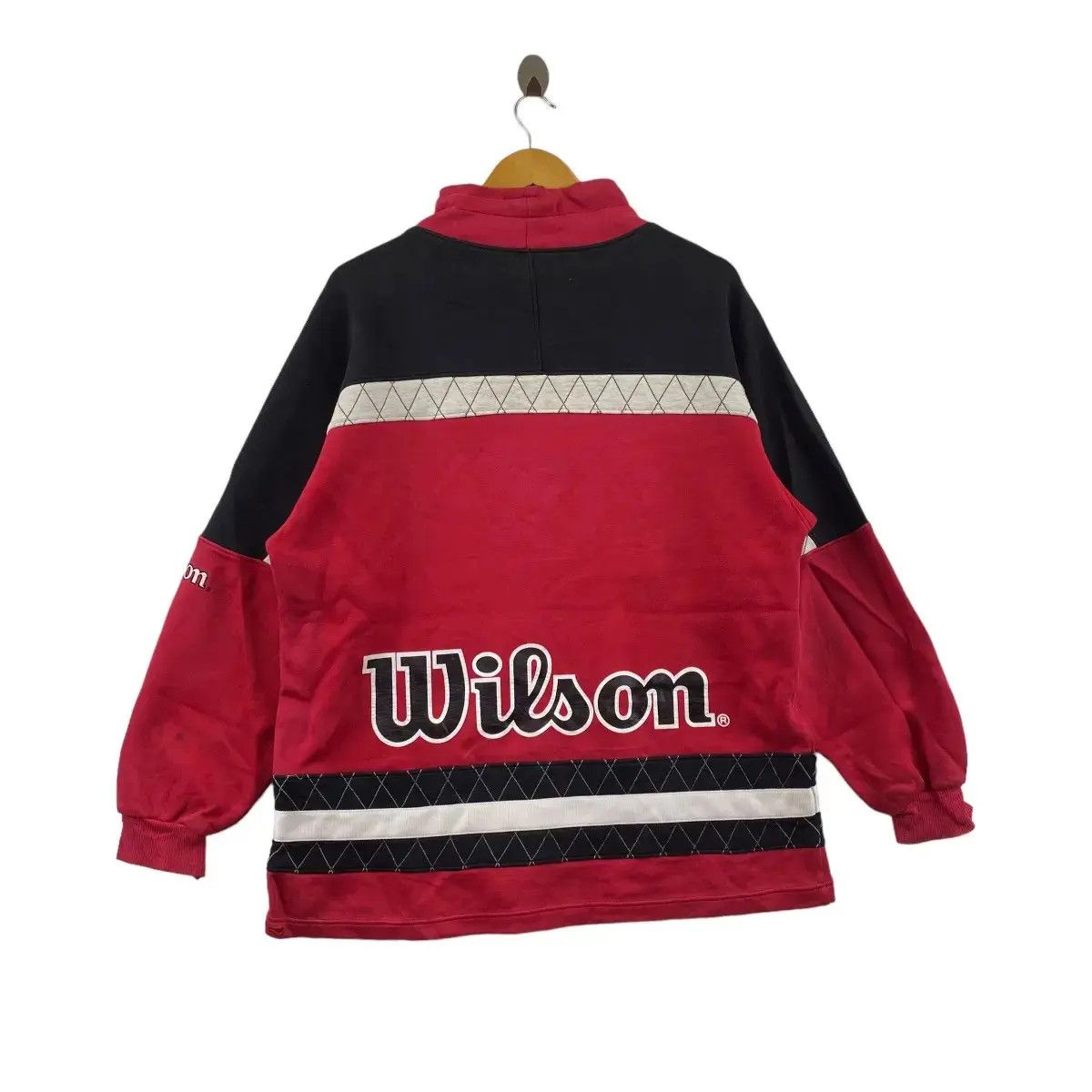 Wilson Vintage WILSON ATHLETIC x JASPO Team USA Sweatshirt Baggy Size US M / EU 48-50 / 2 - 2 Thumbnail