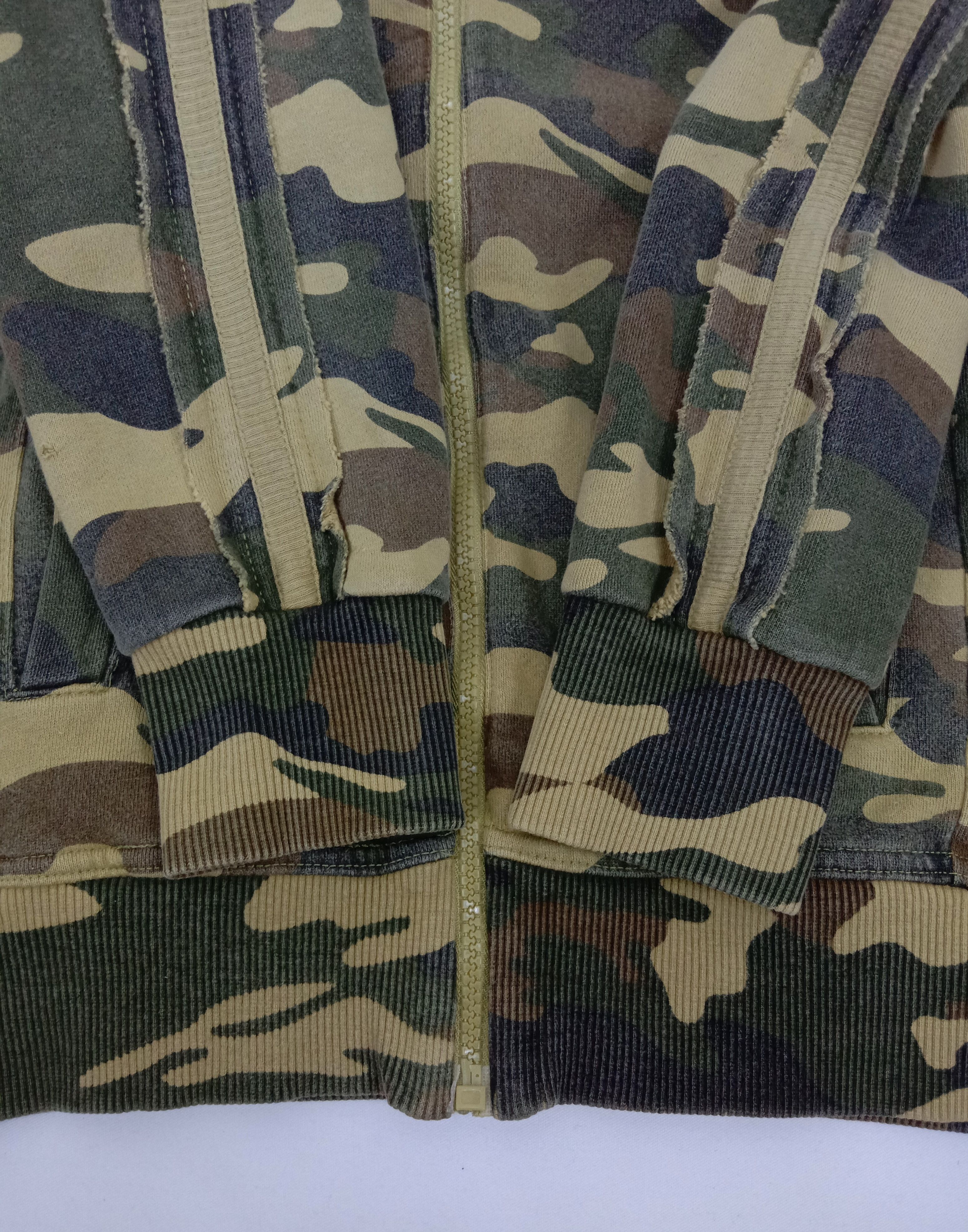 HYDROGEN Hydrogen Camo Black Diamond Skull Patched Hoodie Sweatshirt Size US M / EU 48-50 / 2 - 7 Thumbnail