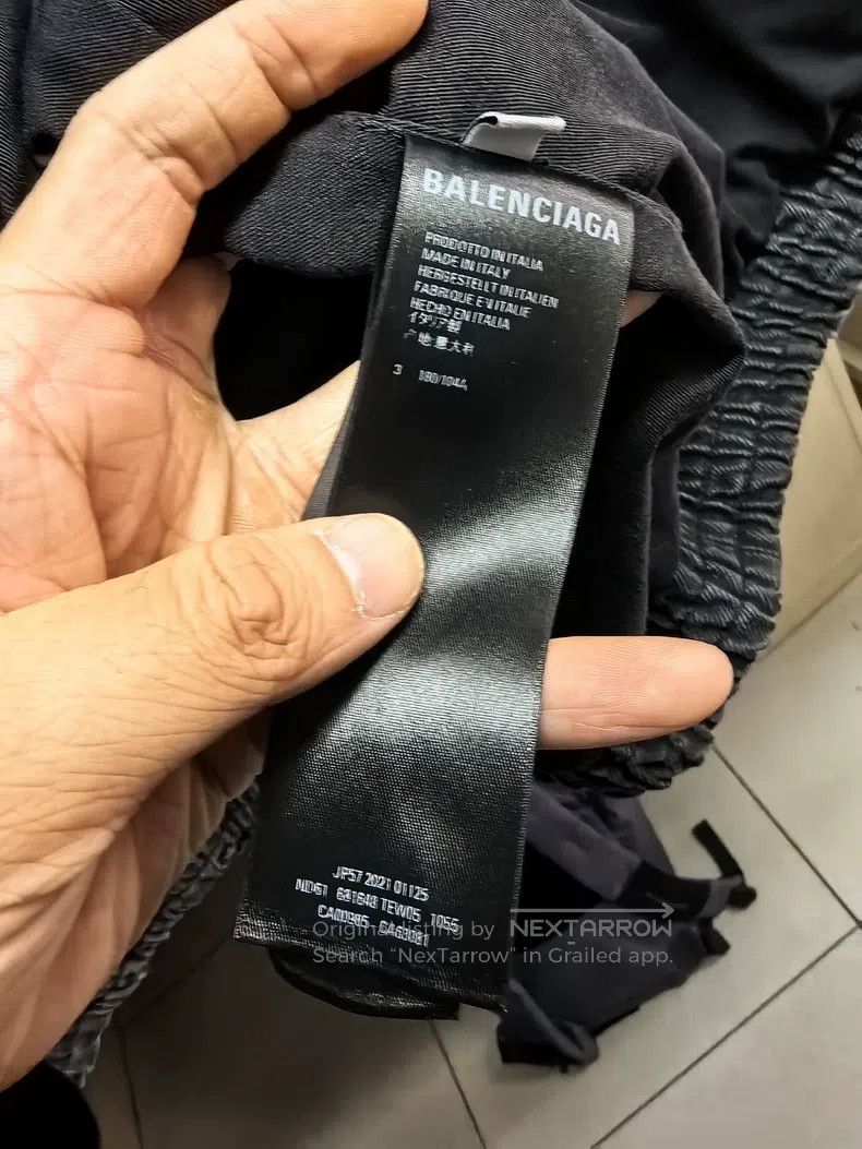 Balenciaga Balenciaga Black and red contrast color denim school unifo Size US L / EU 52-54 / 3 - 5 Thumbnail