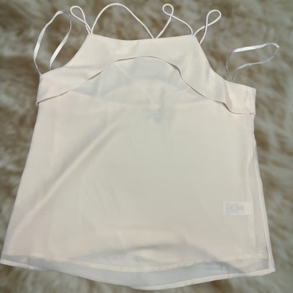 Vintage Naked Zebra Peach Sheer Sleeveless Top Shirt Blouse Layered Lightweight Sz S Womens Size S / US 4 / IT 40 - 1 Thumbnail
