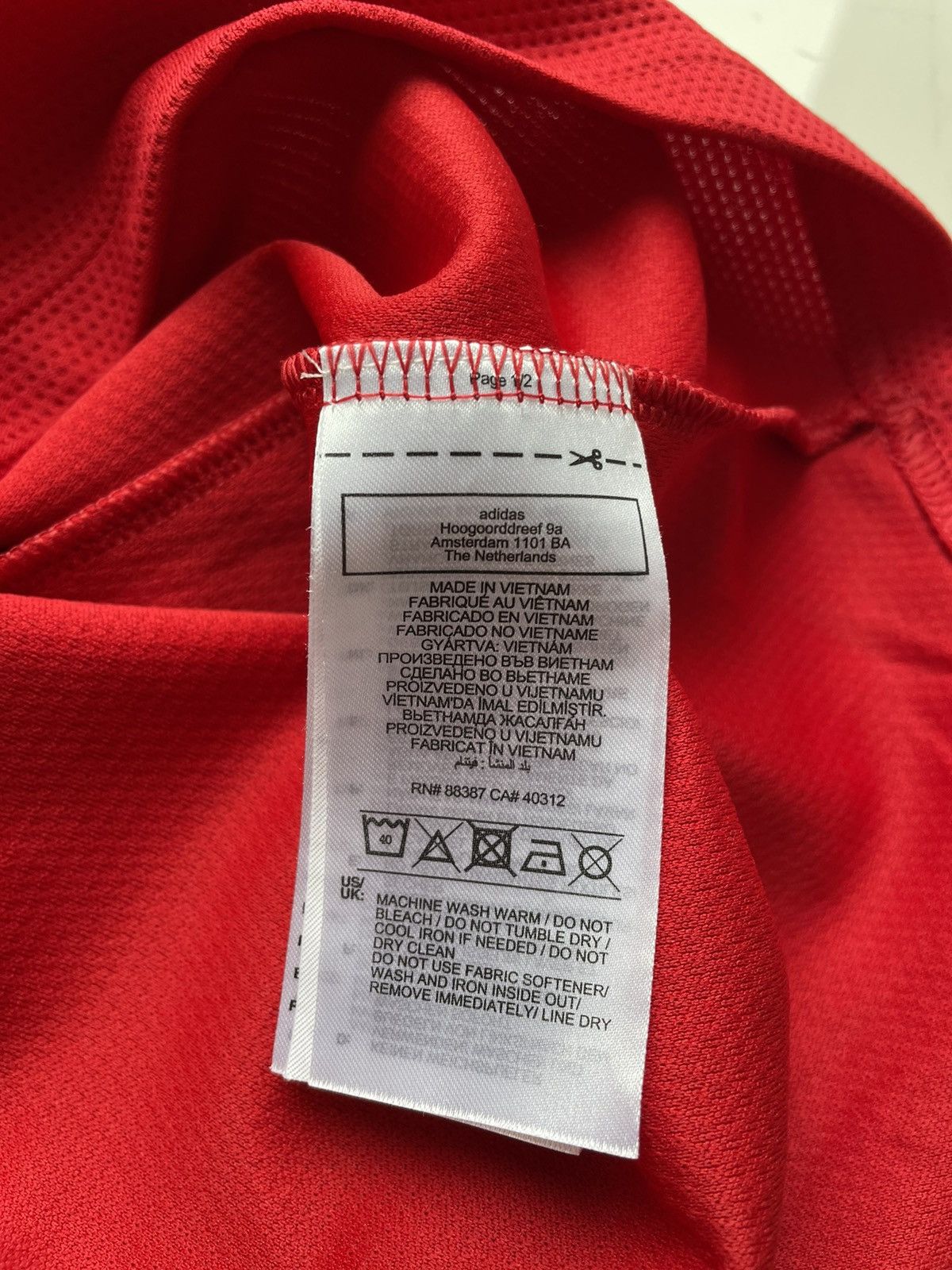 Adidas Manchester United 2021/2022 Home Jersey T-Shirt Size US XXL / EU 58 / 5 - 5 Thumbnail