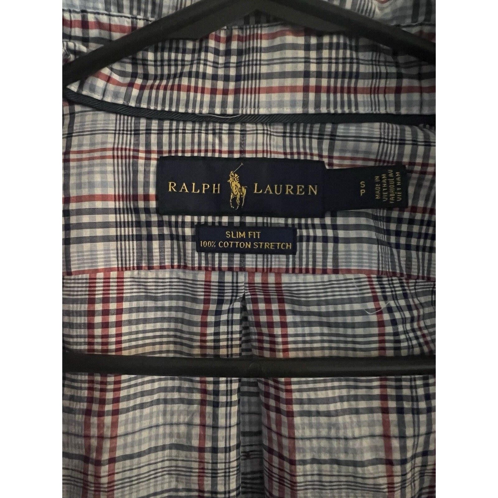 Polo Ralph Lauren Polo Ralph Lauren Mens 100% Cotton Stretch Slim Fit Size S Size US S / EU 44-46 / 1 - 2 Thumbnail