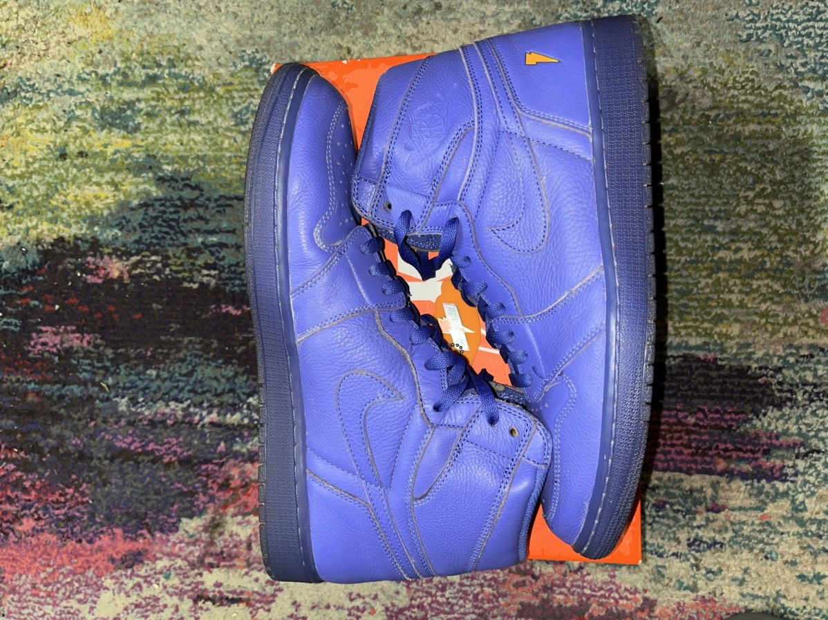 Gatorade × Jordan Brand Jordan 1 Gatorade Rush Violet Size US 12 / EU 45 - 3 Thumbnail