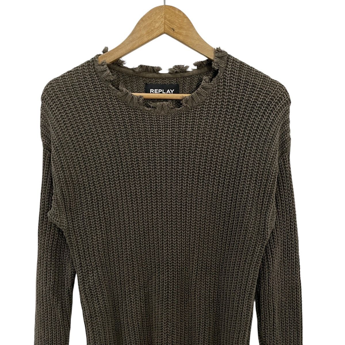 Replay Vintage Replay Distressed Motive Knitwear Size US S / EU 44-46 / 1 - 4 Thumbnail