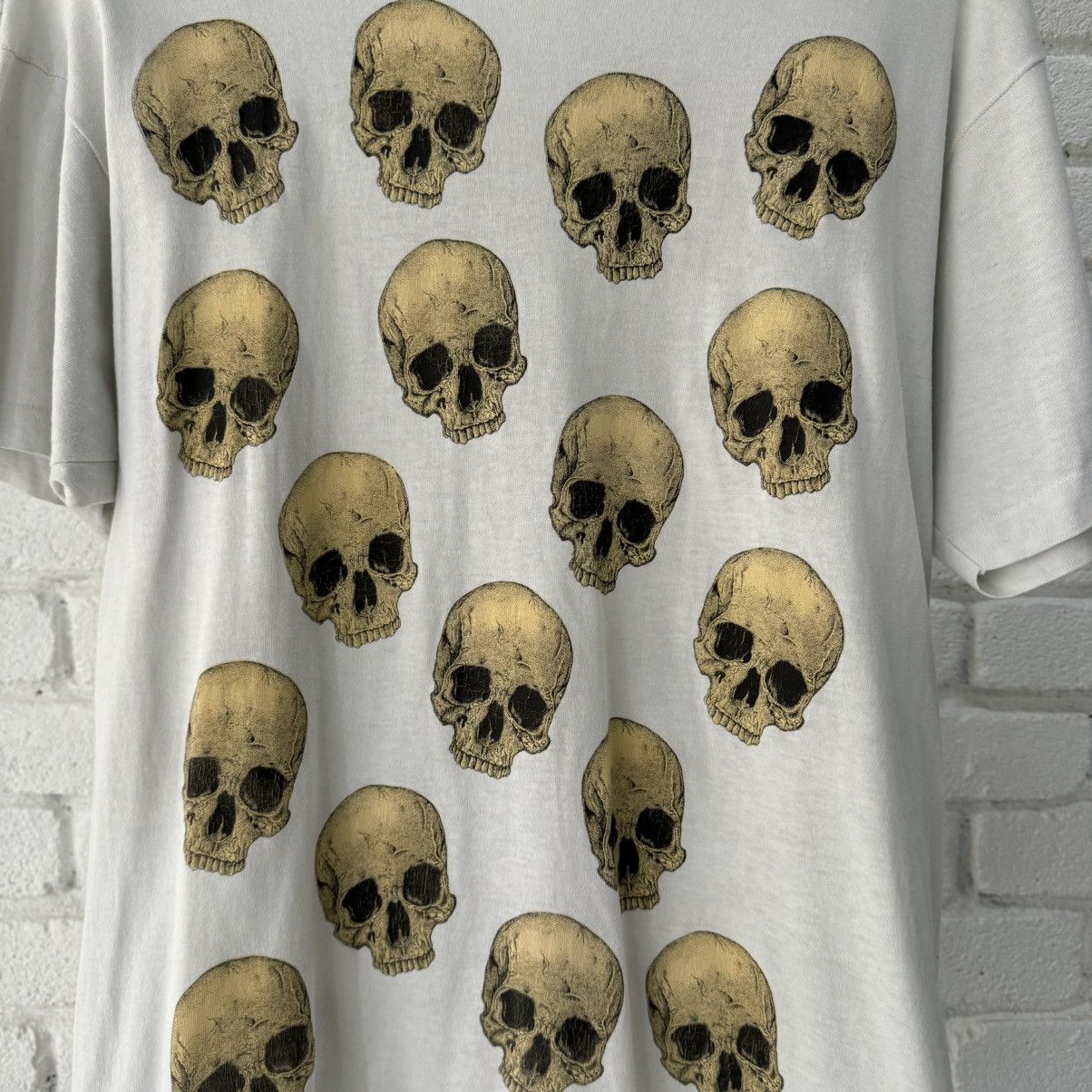 Vintage Vintage Skulls Print Tee Size US L / EU 52-54 / 3 - 3 Thumbnail