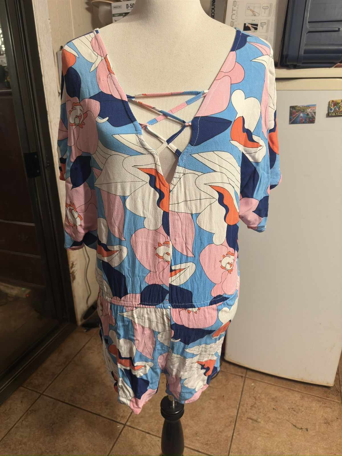 Other Ava Sky Rompers One Piece Hawaiian Women's M Multicolor Size M / US 6-8 / IT 42-44 - 1 Thumbnail