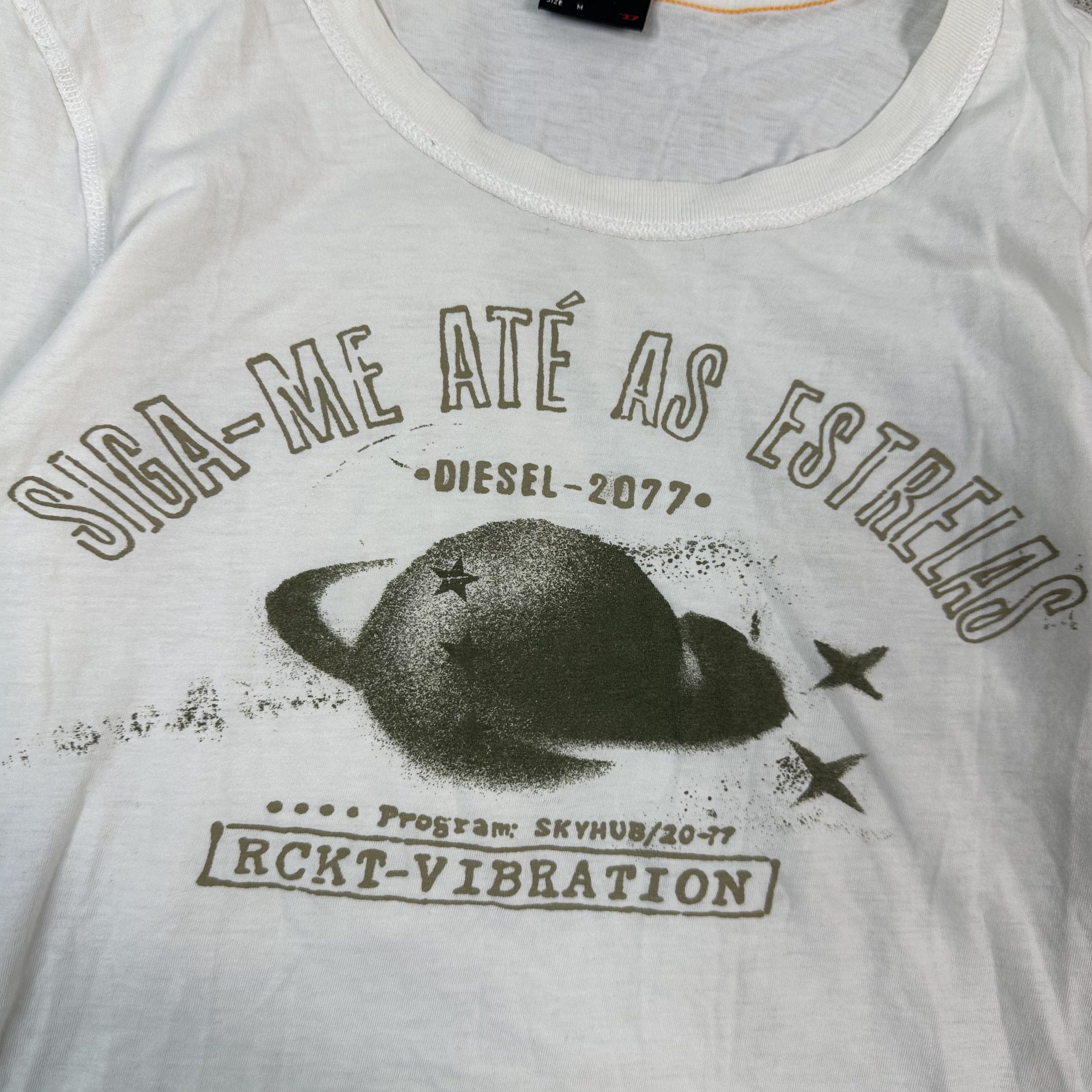 Diesel × Vintage Vintage Y2K Casual Diesel Follow Me To The Stars Longsleeve Size M / US 6-8 / IT 42-44 - 6 Thumbnail