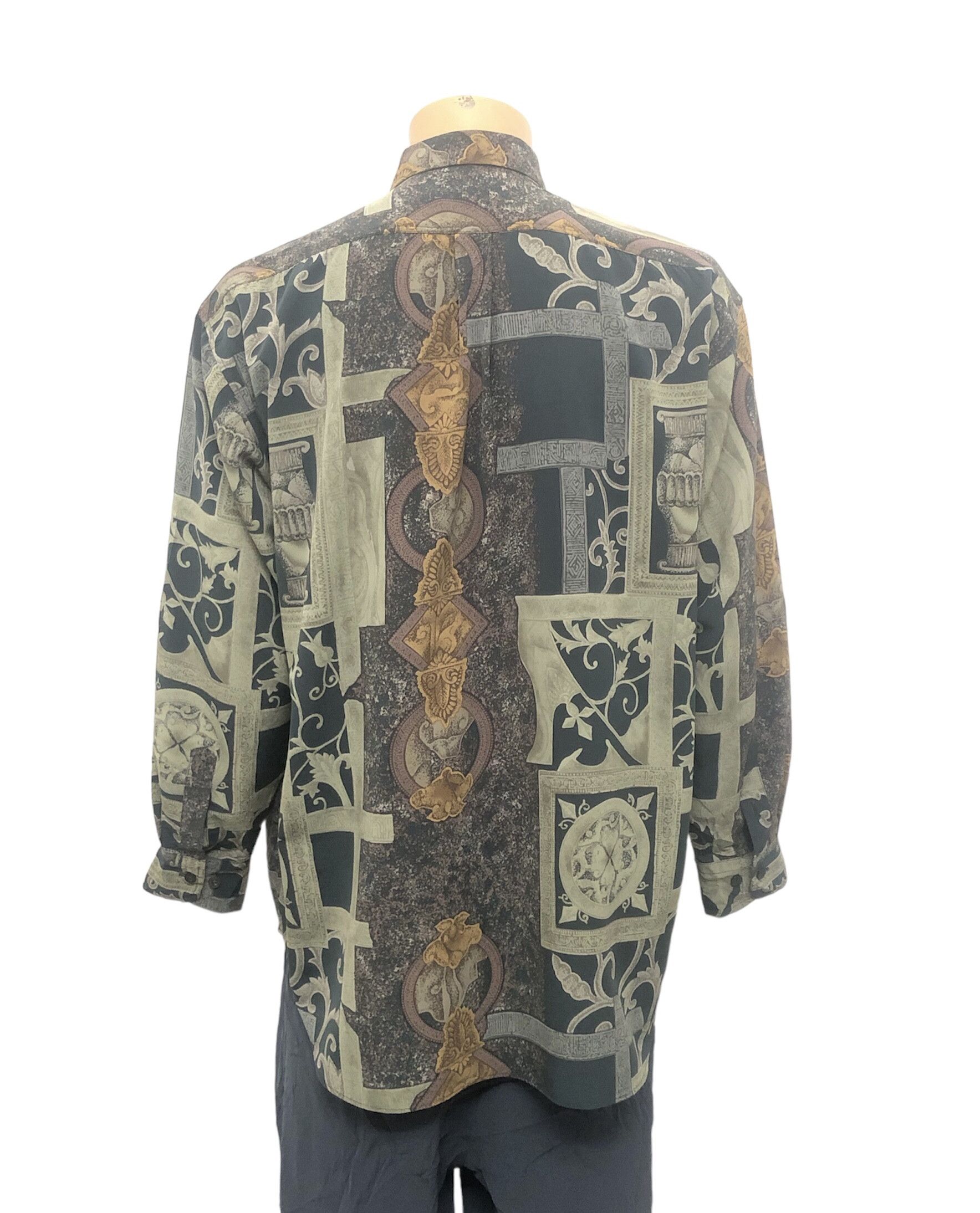 Vintage Vintage Italian Designer Modigliani Shirt Size US L / EU 52-54 / 3 - 2 Thumbnail