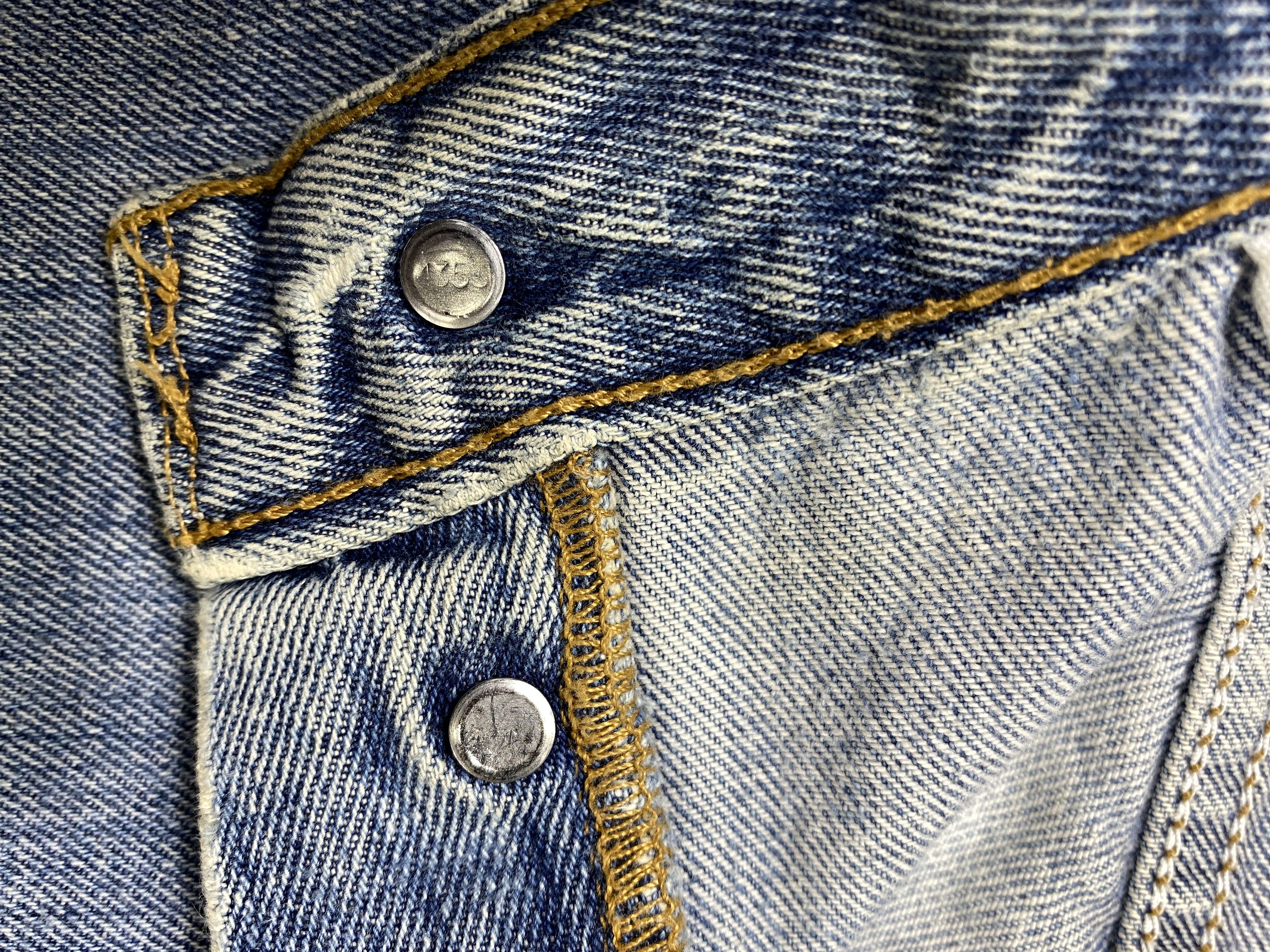Levi's Blue Vintage Levi's 501 Jeans 31x30.5 Denim -JN2290 Size US 31 - 7 Thumbnail