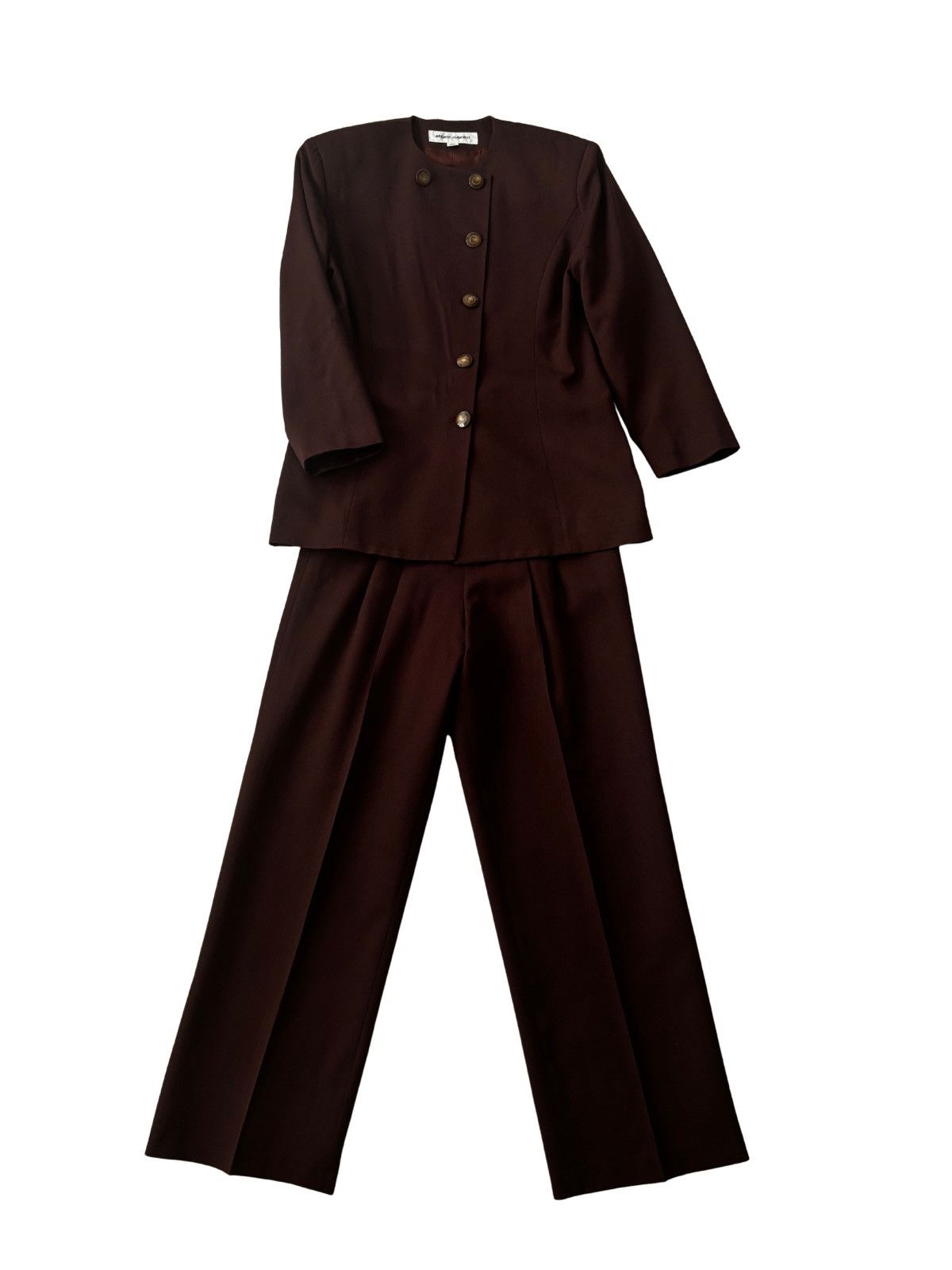 Other Women’s brown suit.ws1212 Size S / US 4 / IT 40 - 10 Thumbnail