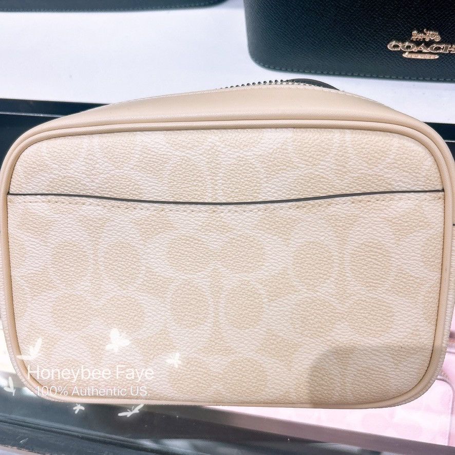 Coach NWT Coach Mini Jamie Camera Bag In Signature Canvas CY752 Size ONE SIZE - 3 Thumbnail