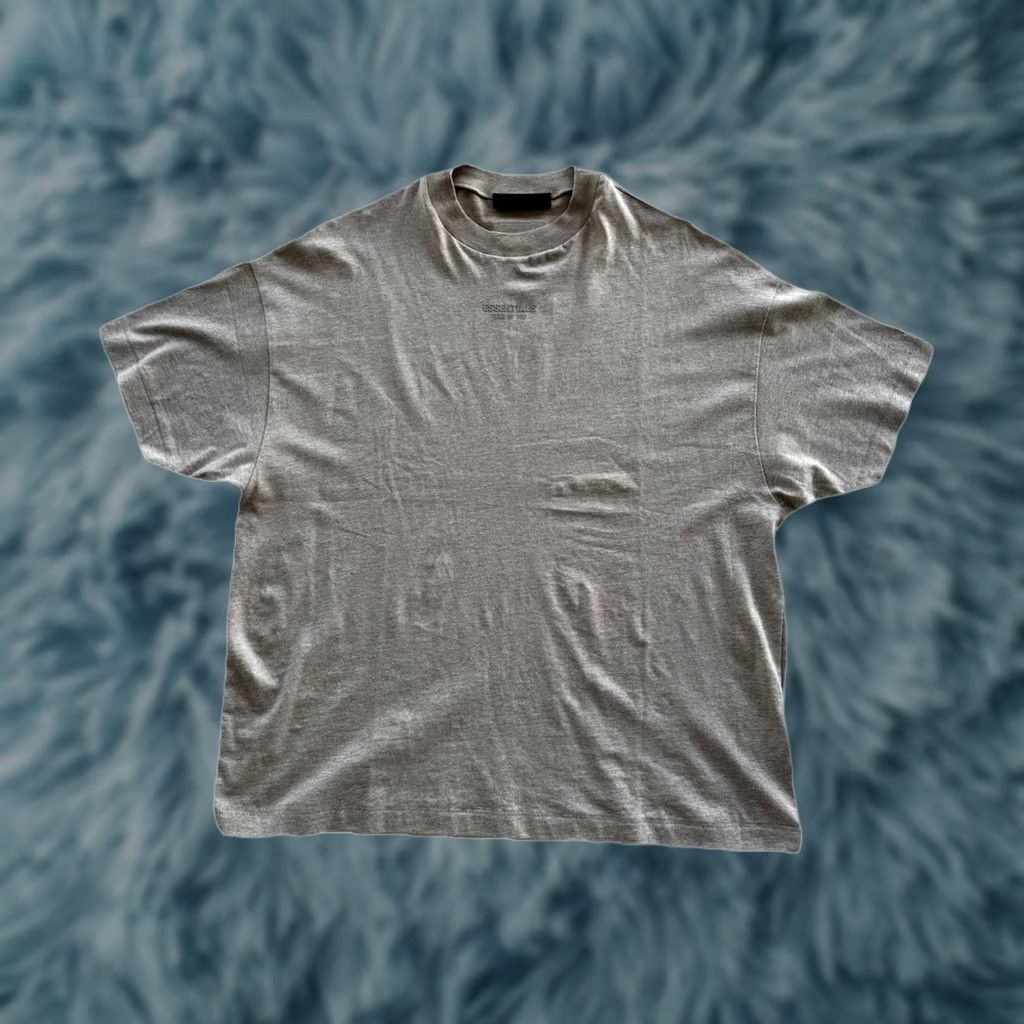 Vintage FOG Essentials Fear of God Logo T-Shirt XS Oatmeal Crew Neck Short Sleeve Regular Men Size US XS / EU 42 / 0 - 1 Thumbnail