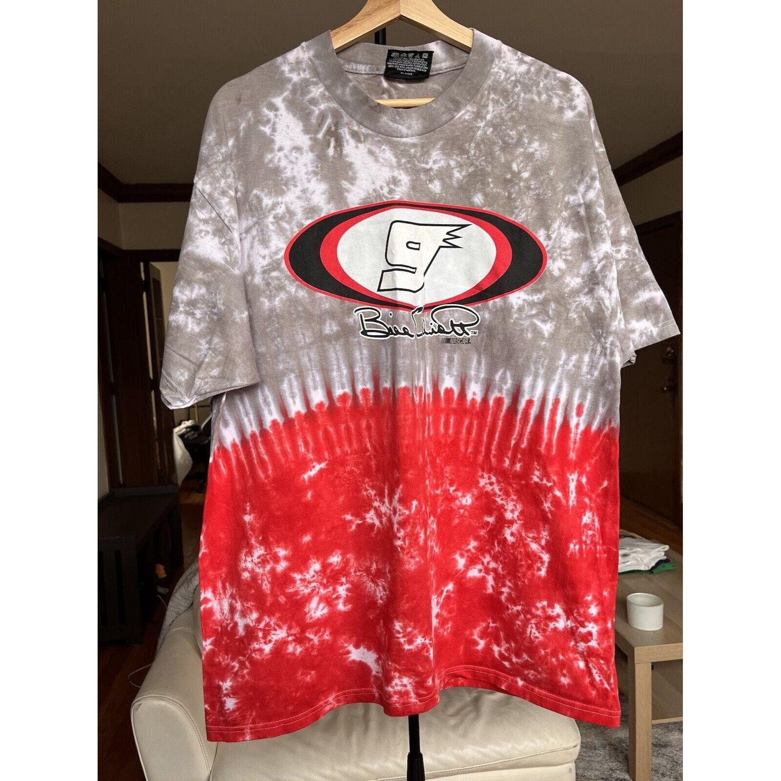 NASCAR VINTAGE NASCAR RACING BILL ELLIOT #9 TIE DYE T SHIRT SIZE L Size US L / EU 52-54 / 3 - 1 Thumbnail