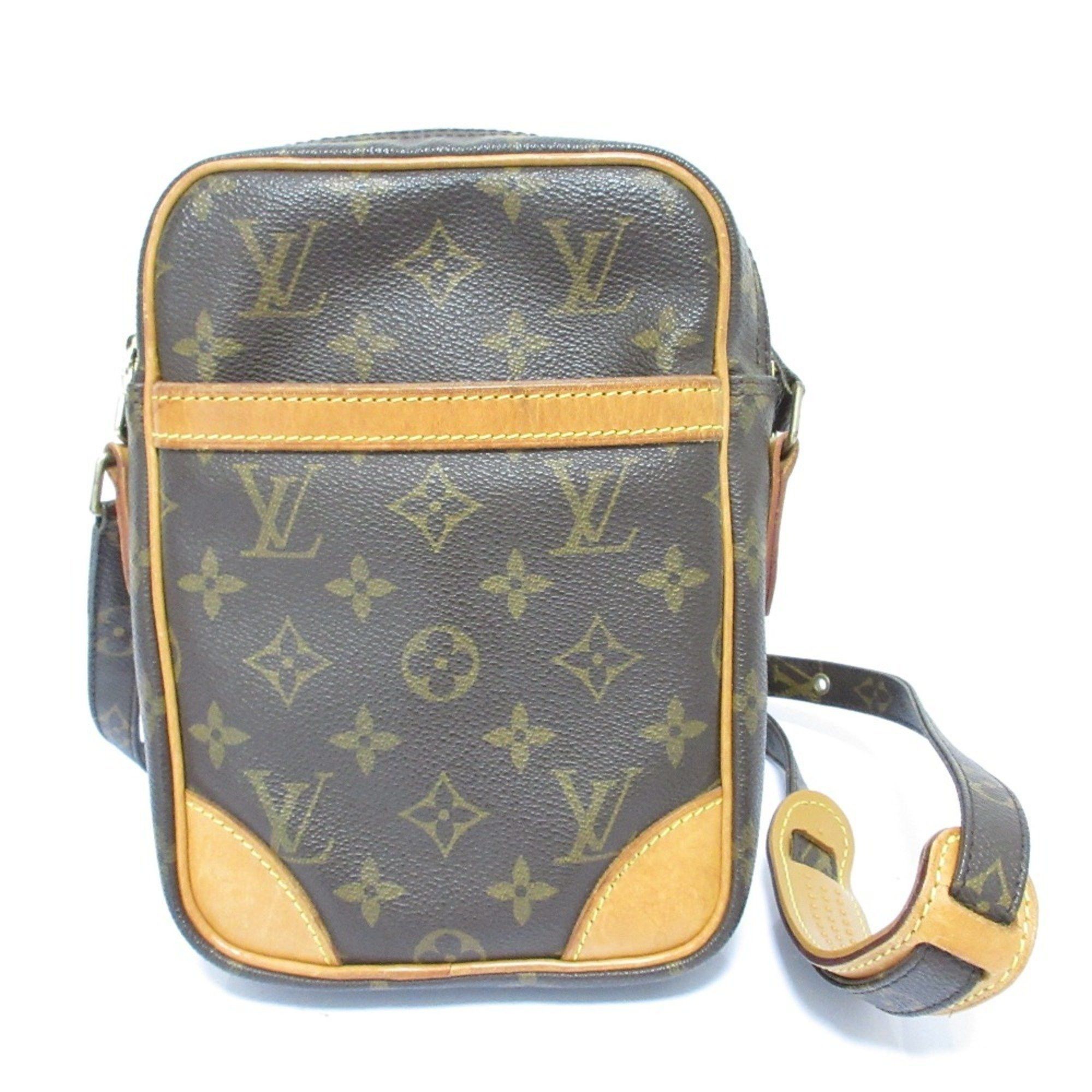Louis Vuitton Monogram Danube Shoulder Bag M45266 Brown Women's